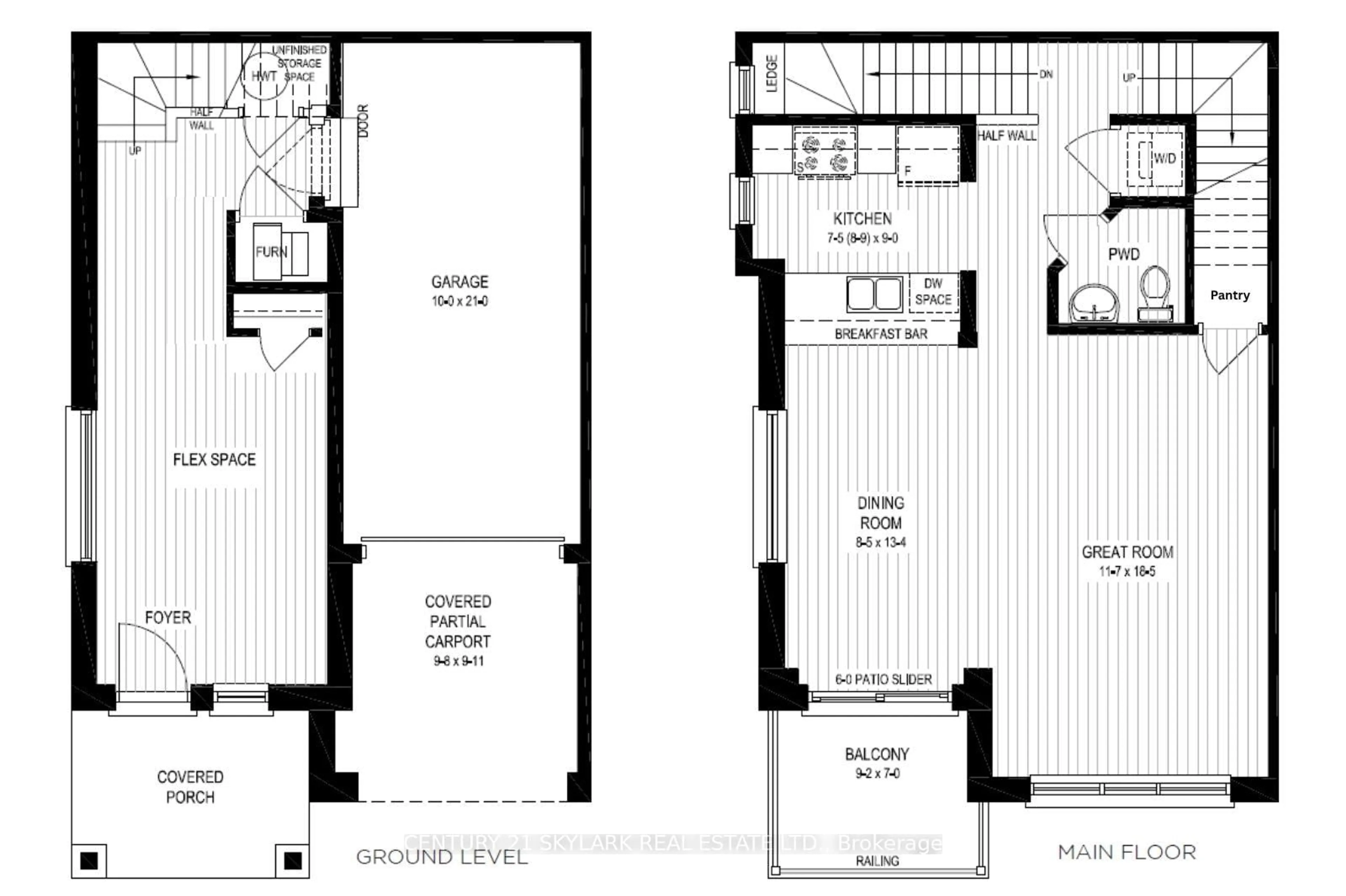 Floor plan for 461 Blackburn Dr #105, Brantford Ontario N3T 0W9