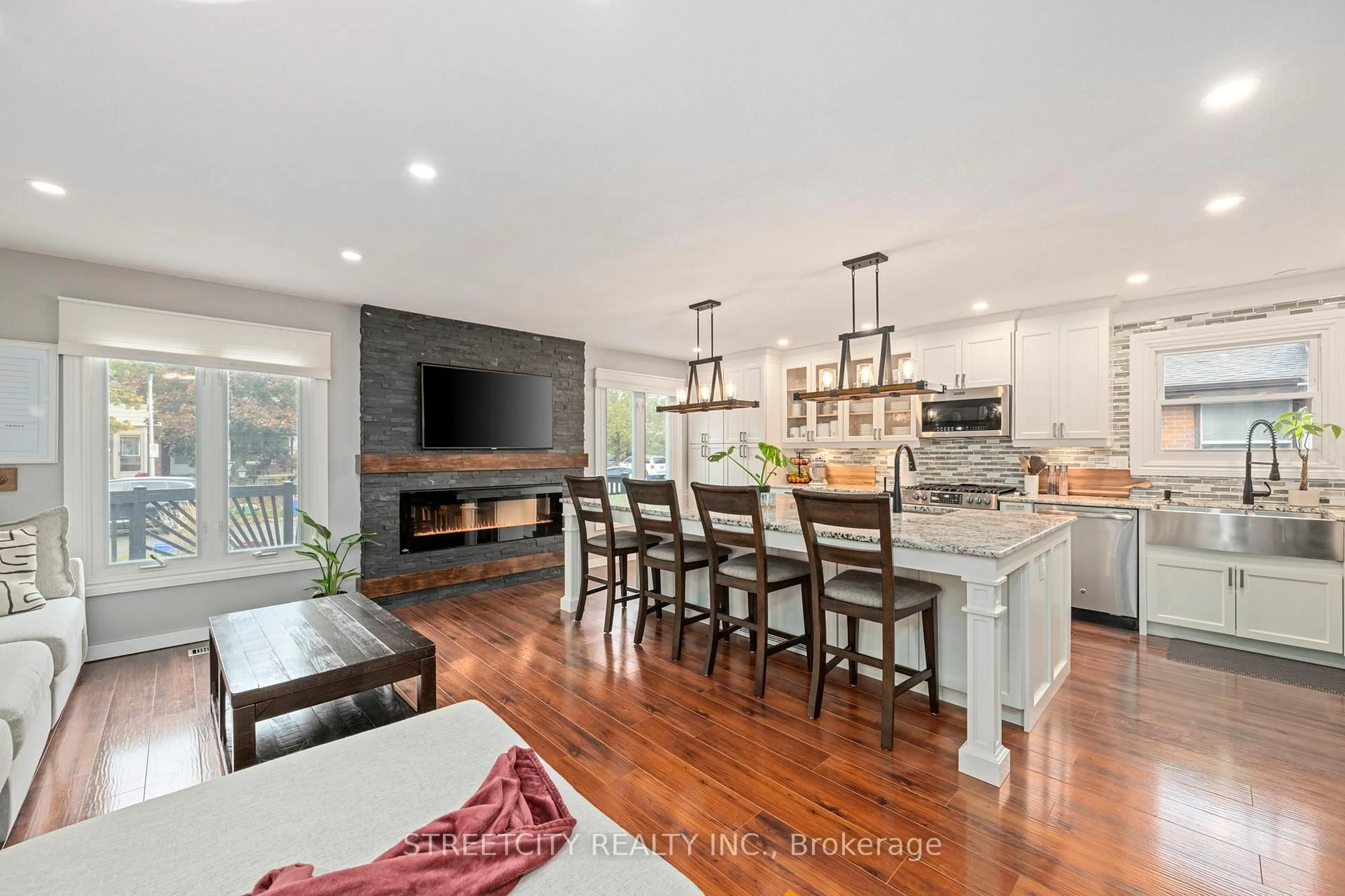 Open concept kitchen, unknown for 127 Garland Lane, London East Ontario N5V 3K9