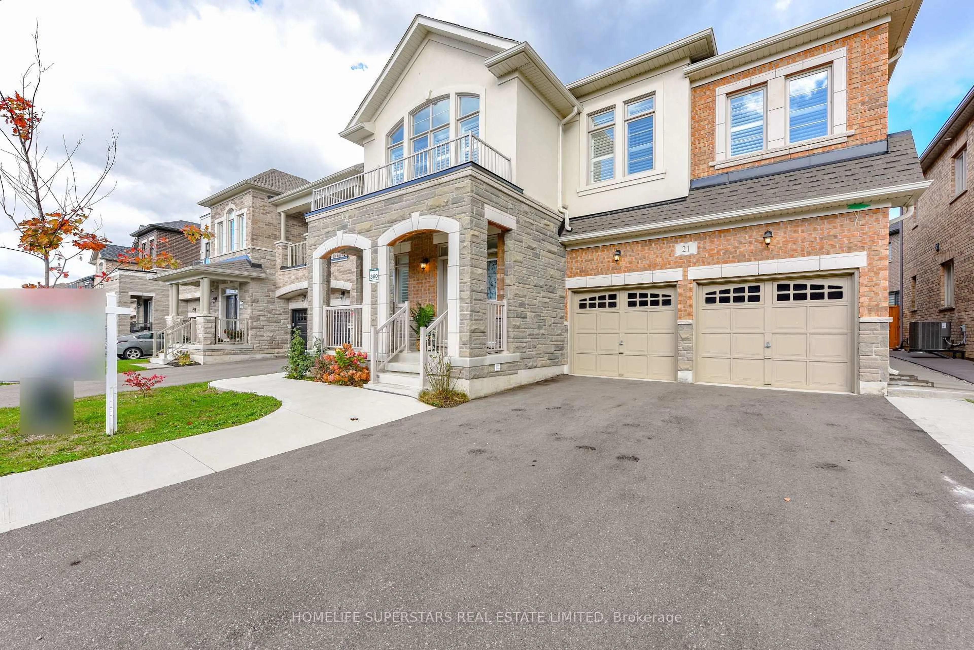 Home with brick exterior material, street for 21 CATTAIL Cres, Hamilton Ontario L8B 1Z6