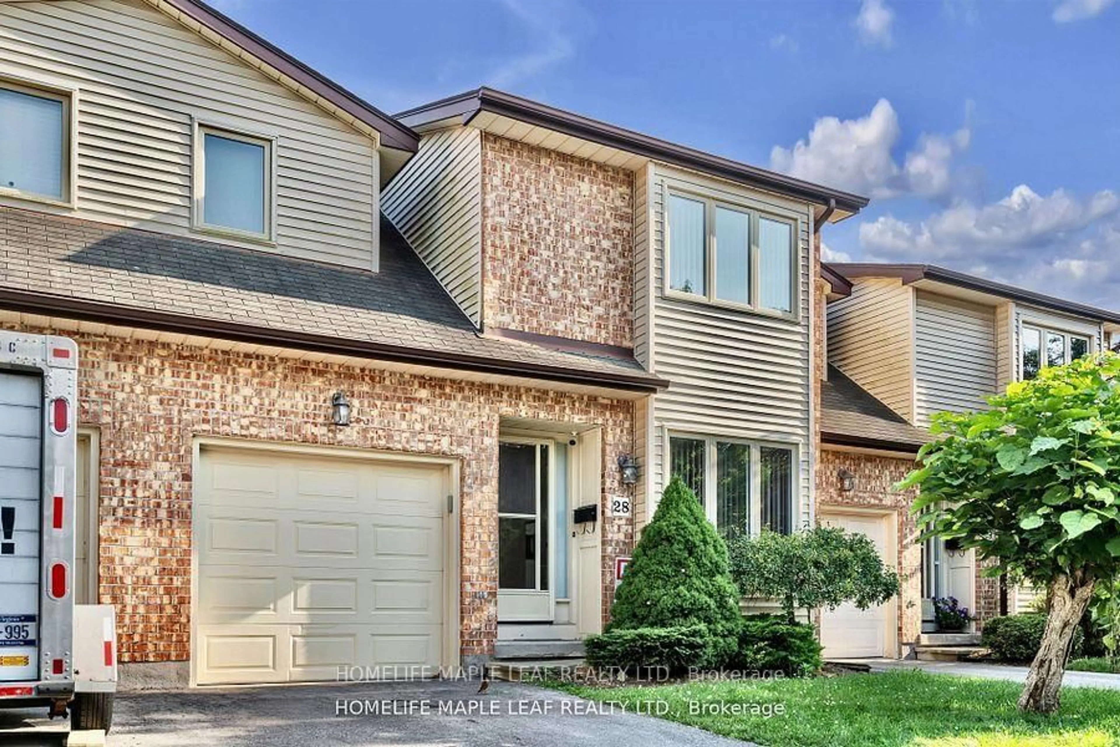 Home with brick exterior material, street for 308 Conway Dr #28, London South Ontario N6E 3N9