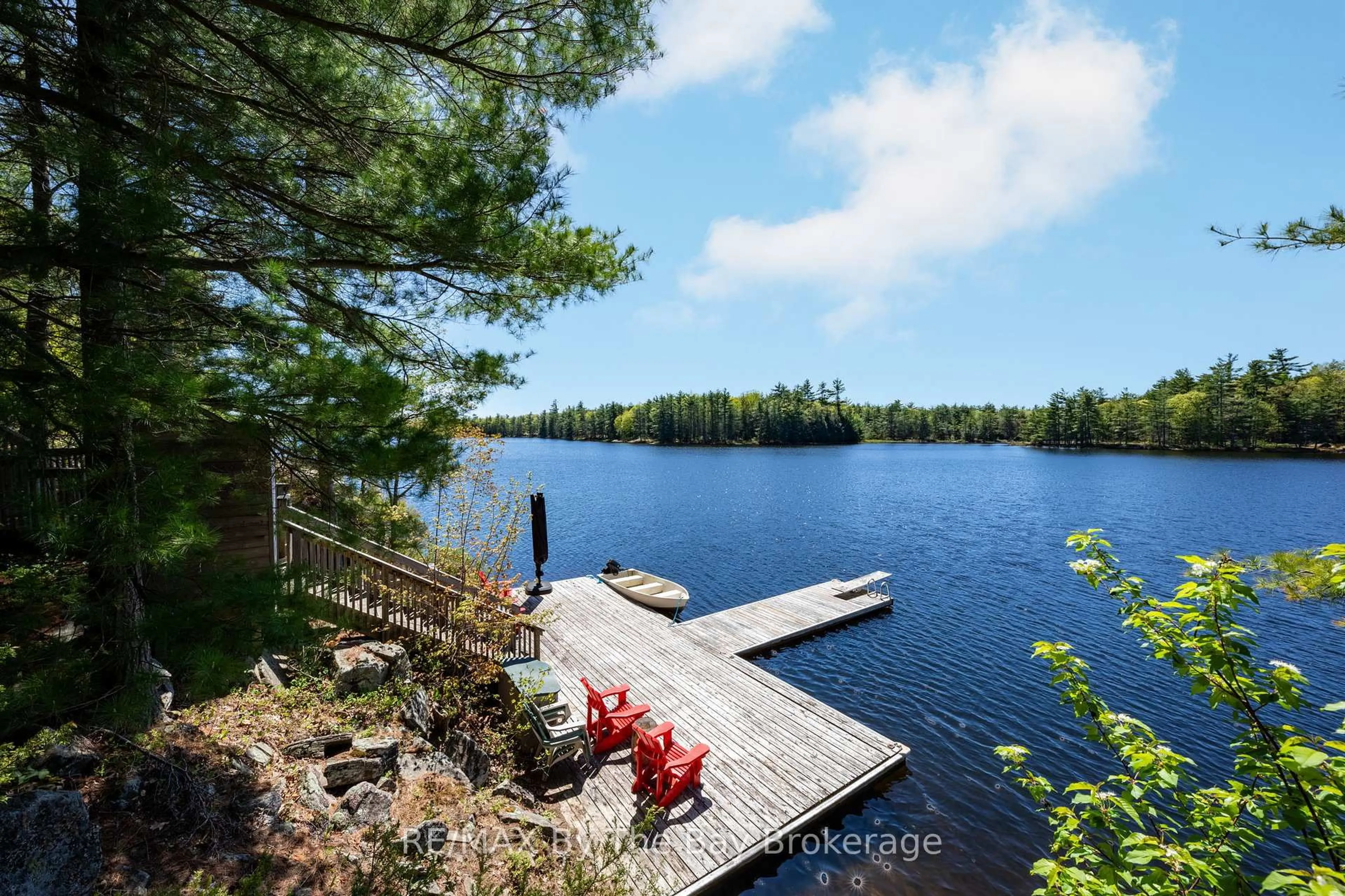 Patio, water/lake/river/ocean view for 261 Kim T Lane, Georgian Bay Ontario L0K 1S0