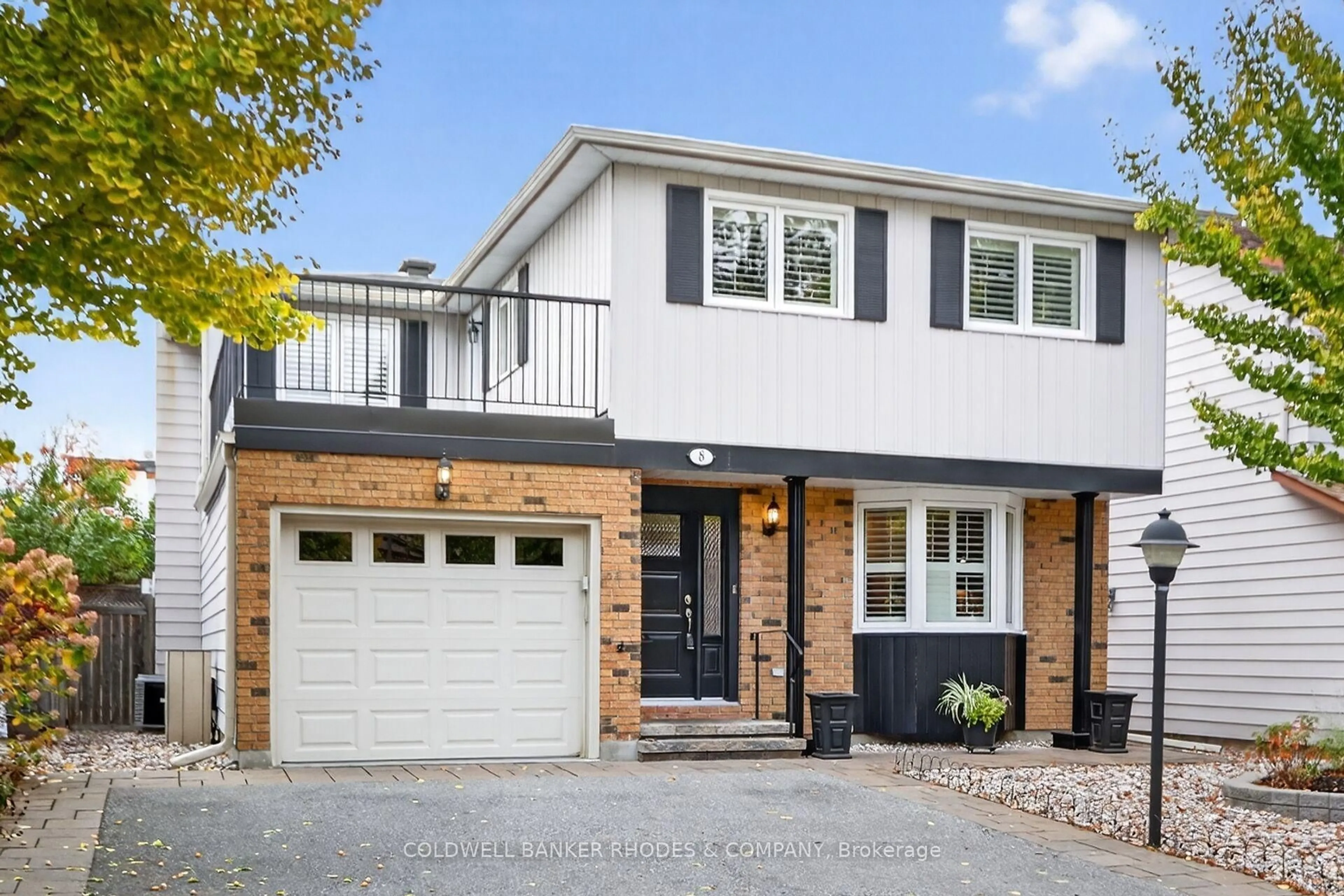 Home with brick exterior material, street for 8 Confederation Private, Ottawa Ontario K1V 9W6