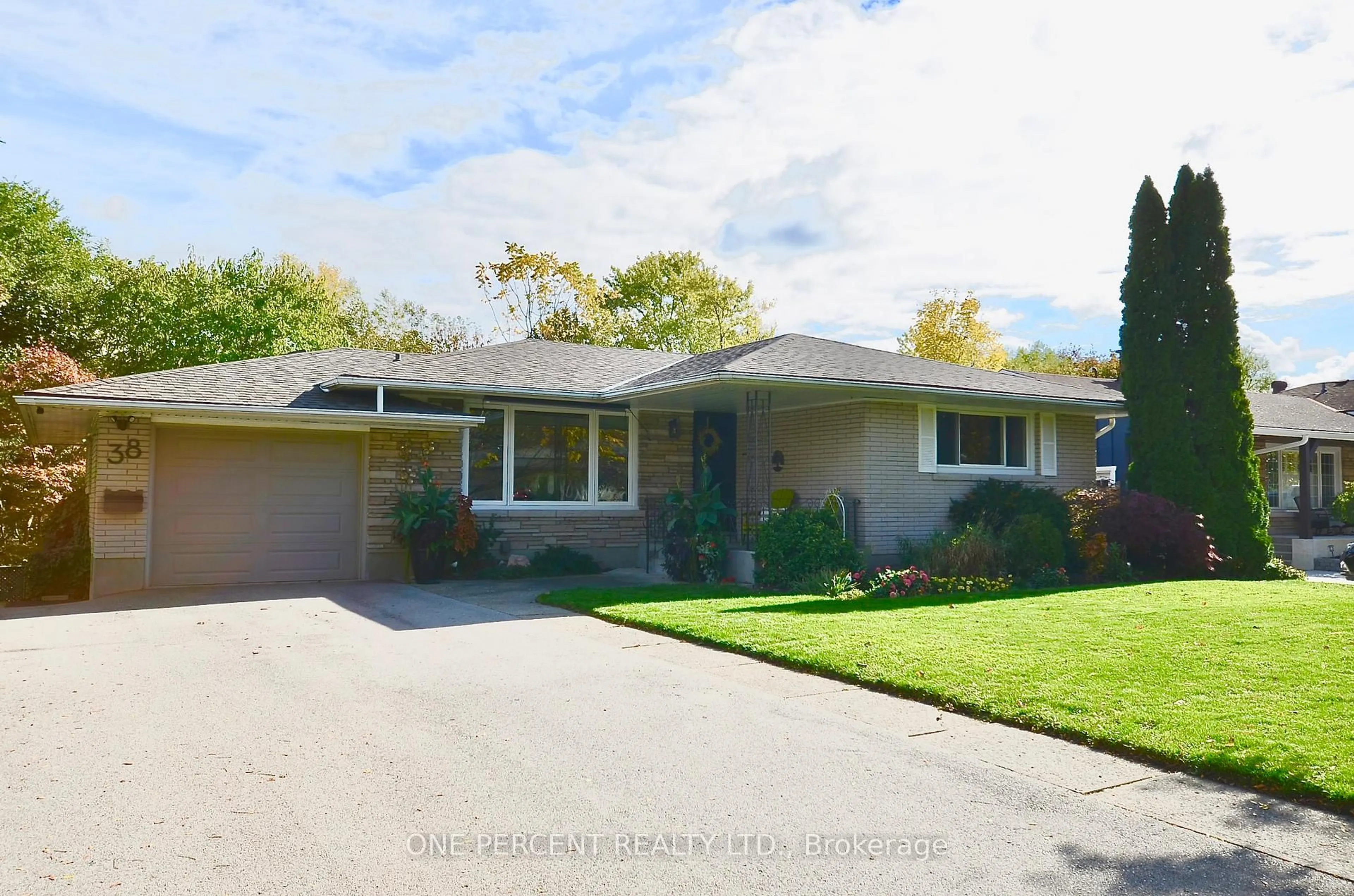 Home with brick exterior material, street for 38 Strathcona Dr, St. Catharines Ontario L2M 2A9