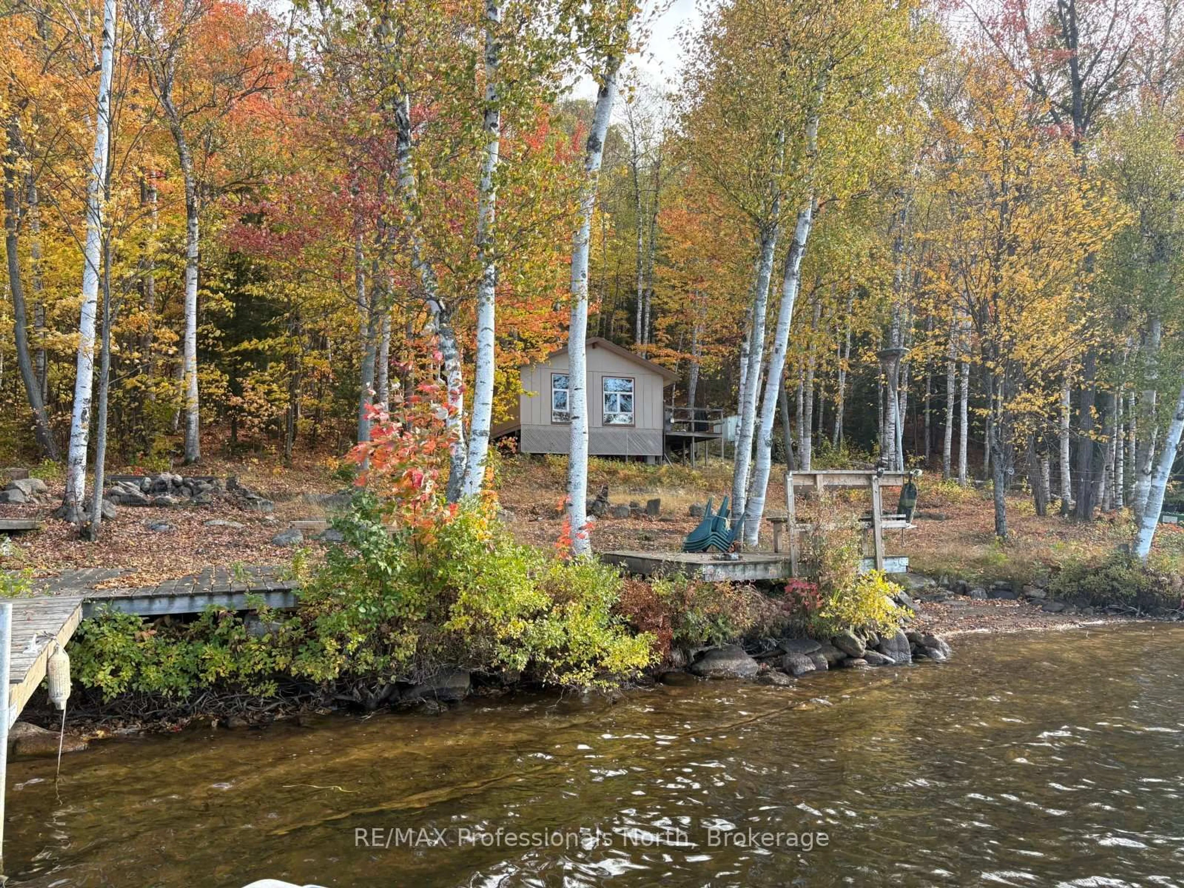 A pic from outside/outdoor area/front of a property/back of a property/a pic from drone, water/lake/river/ocean view for PT LT 12-13 Con Baptiste Lake WAO, Bancroft Ontario K0L 1C0