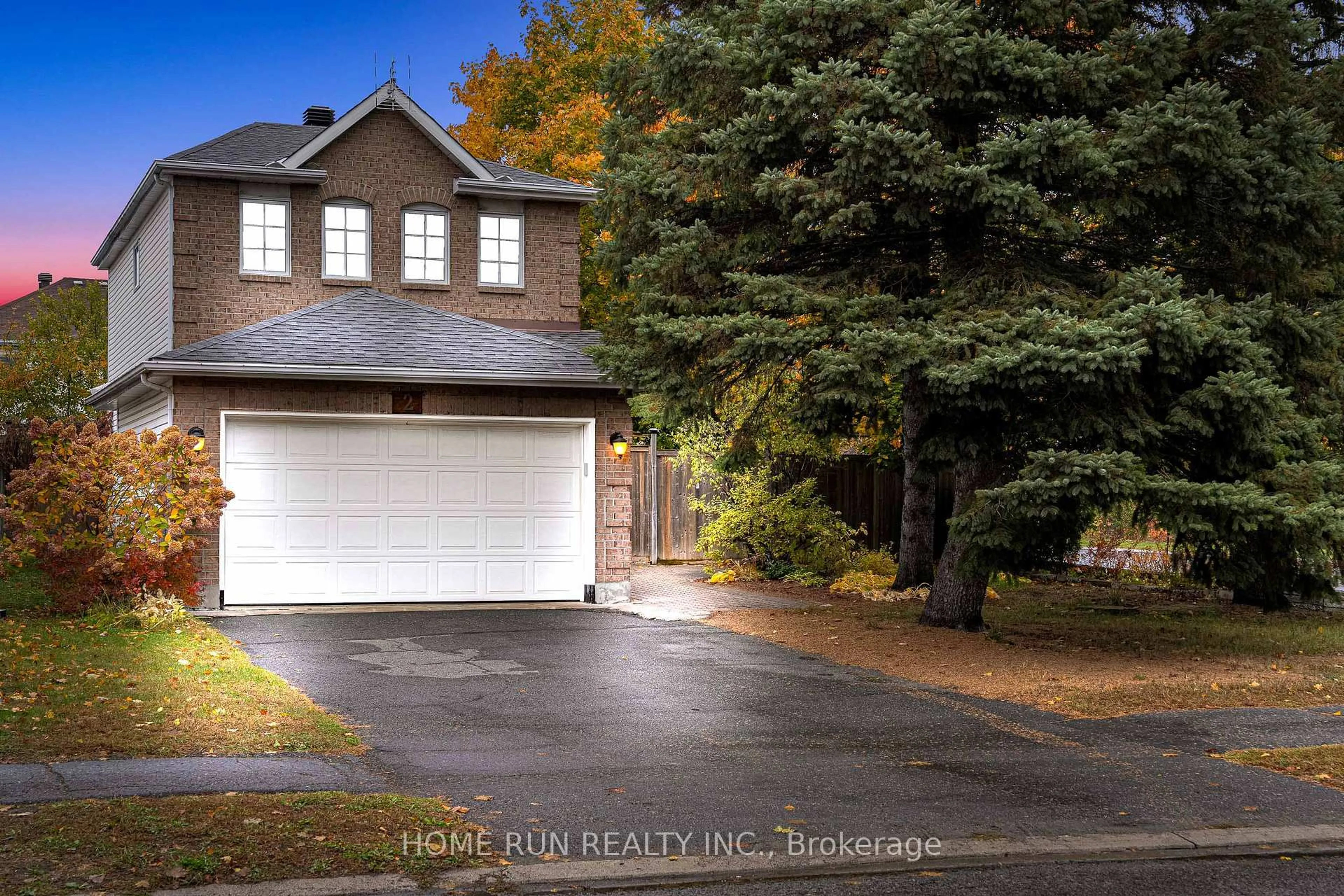 Home with vinyl exterior material, street for 2 Ipswich Terr, Ottawa Ontario K2K 2R5