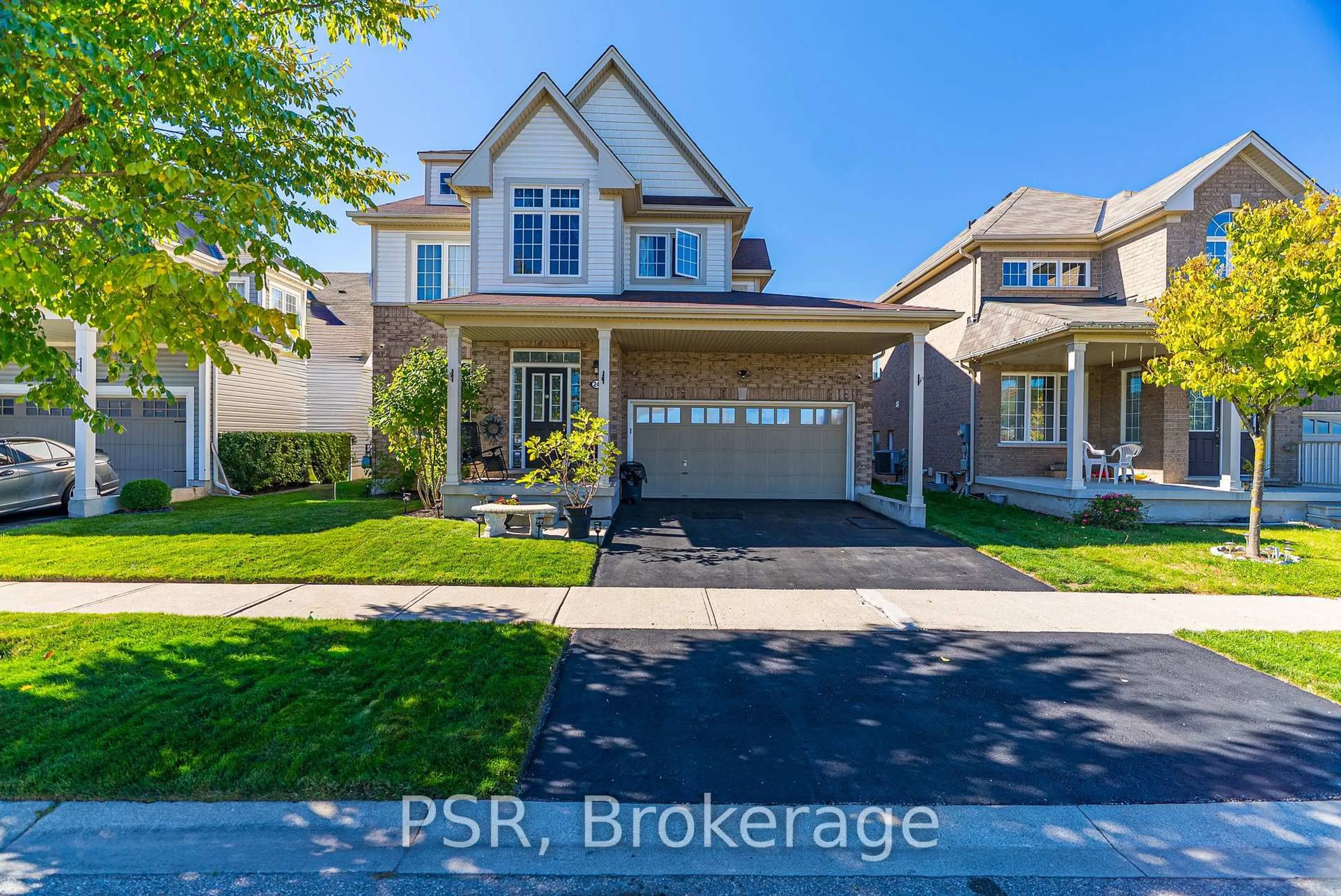 Home with brick exterior material, street for 24 Burgess Cres, Brantford Ontario N3T 0J5