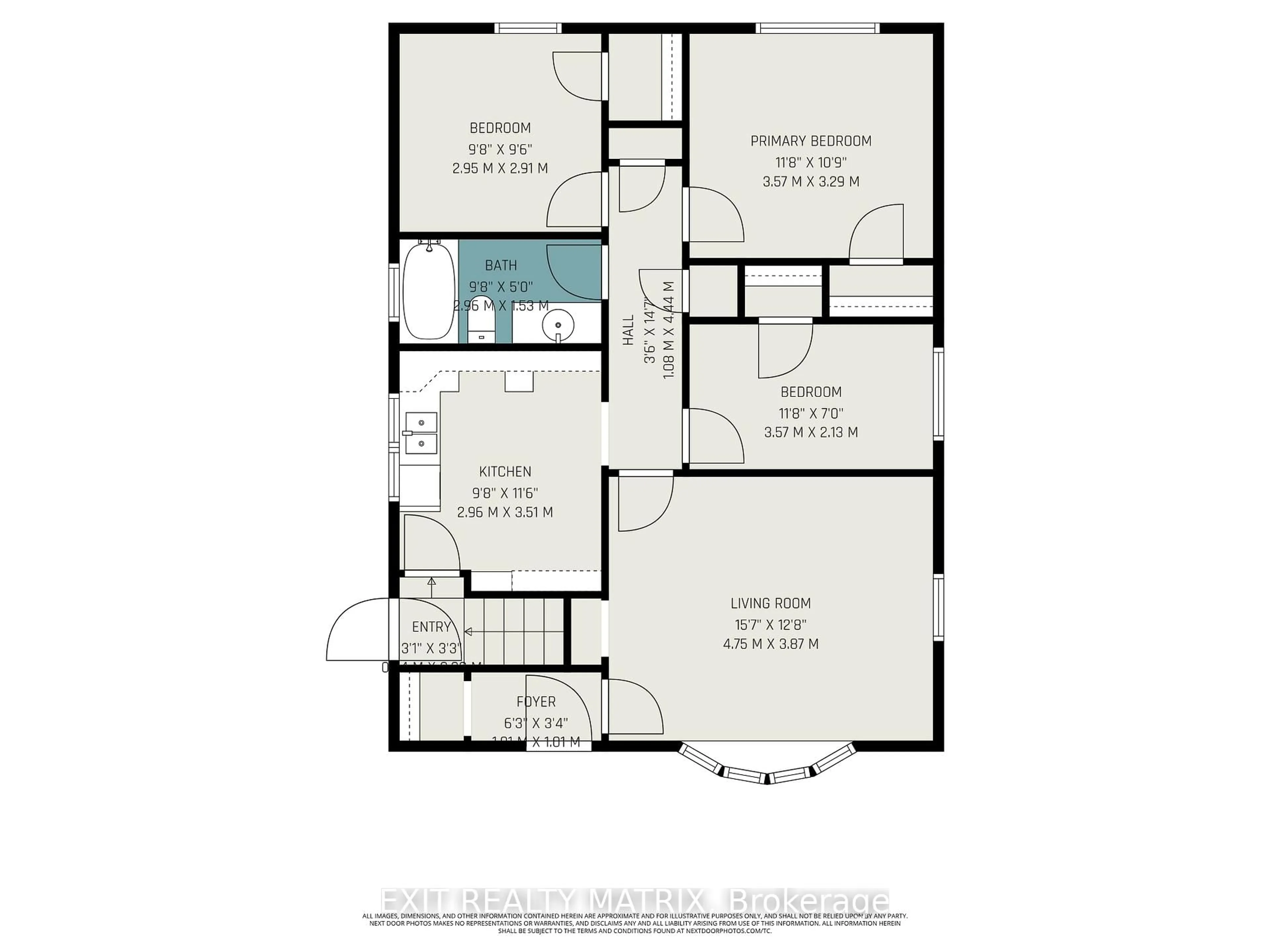 Floor plan for 404 Maria Goretti Circ, Ottawa Ontario K1L 6S4