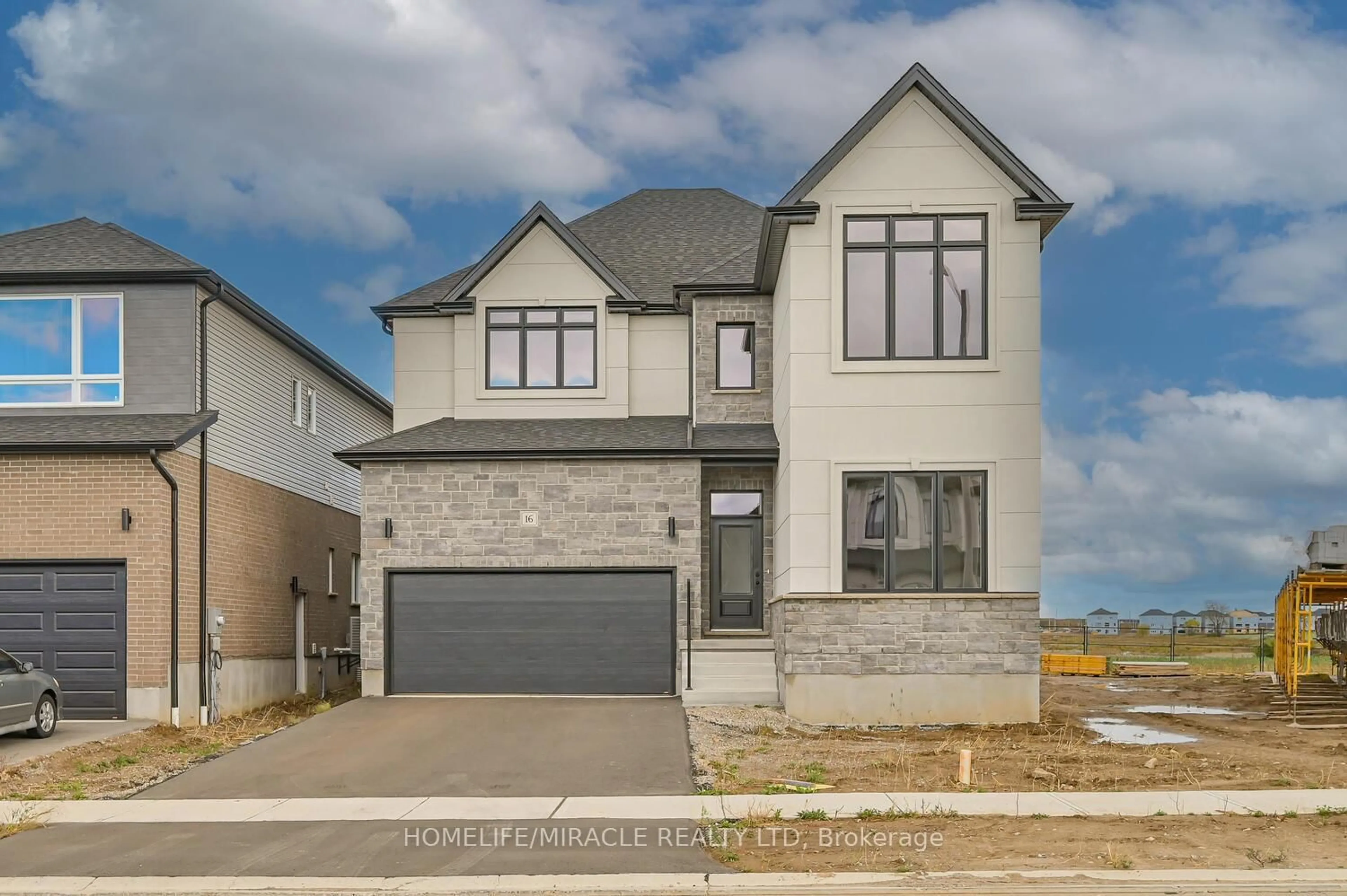 Home with brick exterior material, street for 16 Munn Cres, Brant Ontario N3L 0N3
