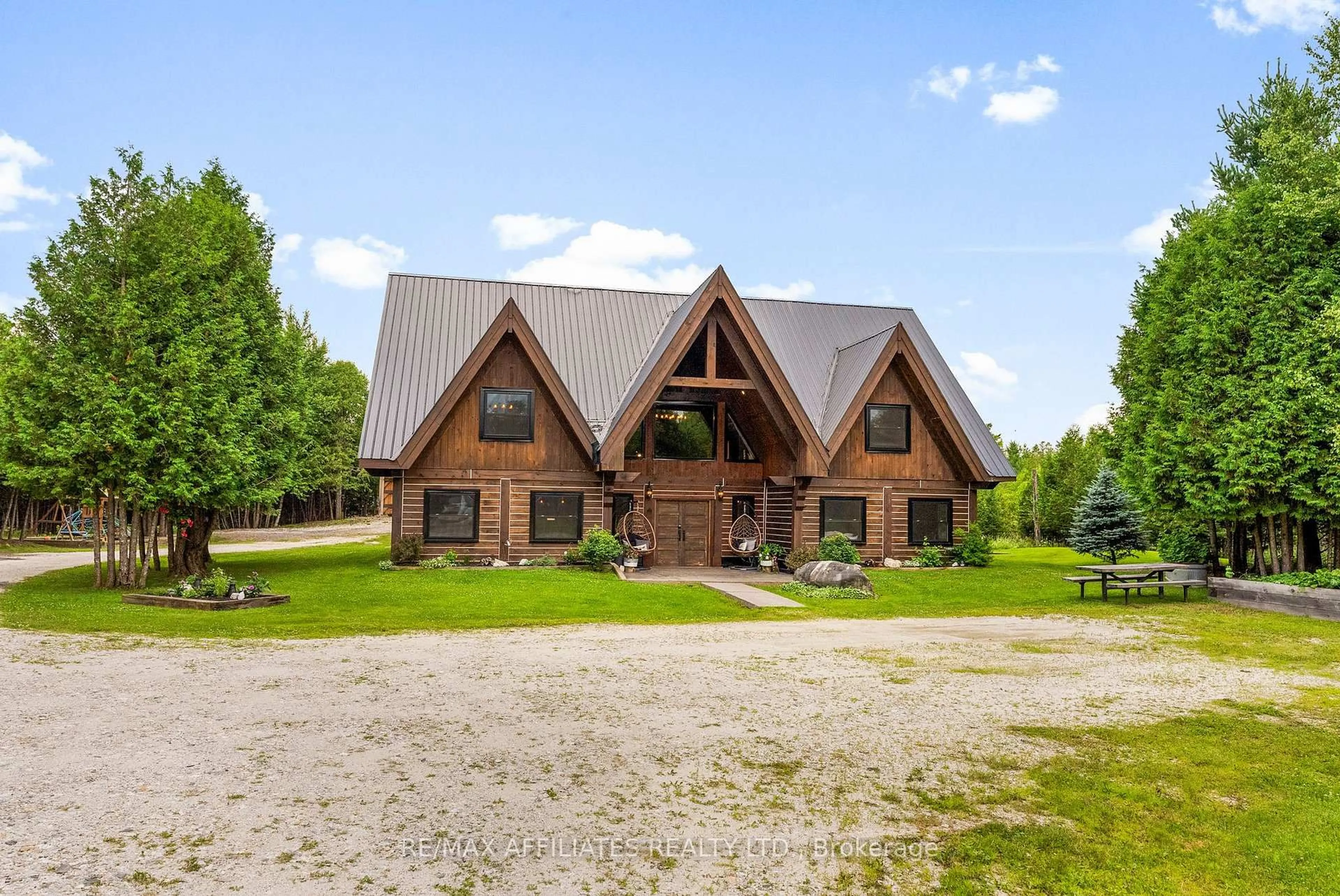 A pic from outside/outdoor area/front of a property/back of a property/a pic from drone, mountain view for 521 Concession Road 1A Rd, Lanark Ontario K0G 1K0