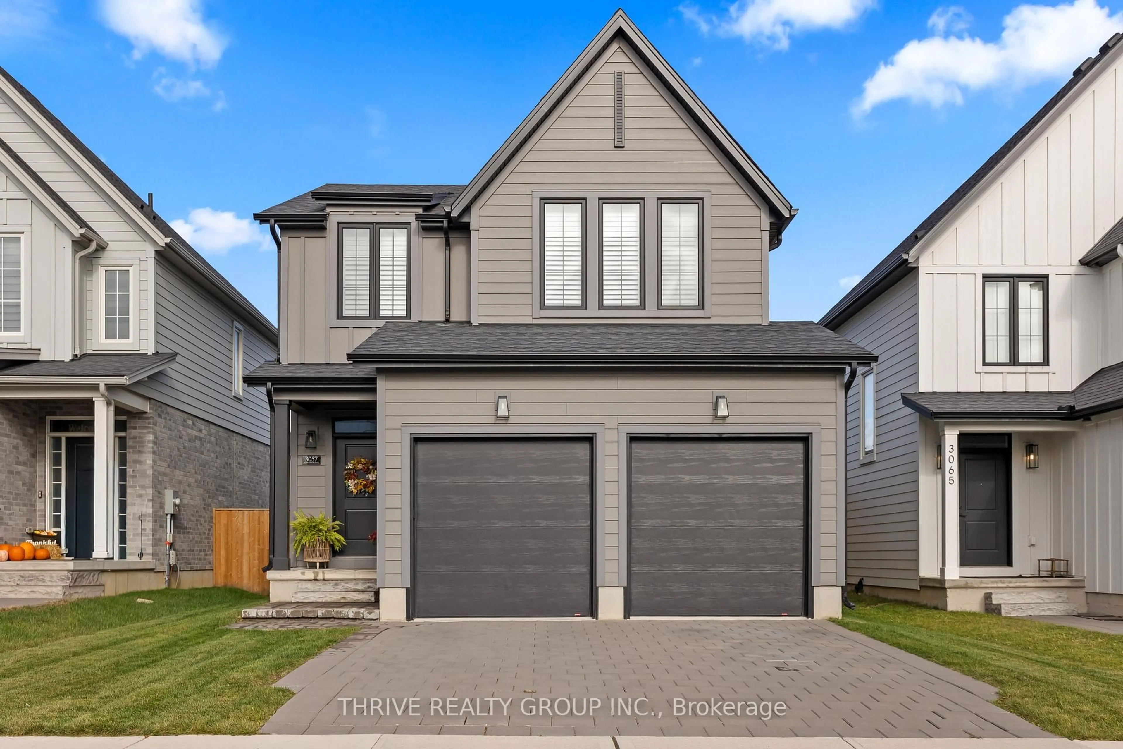 Home with brick exterior material, street for 3057 Heardcreek Tr, London North Ontario N6G 2S7