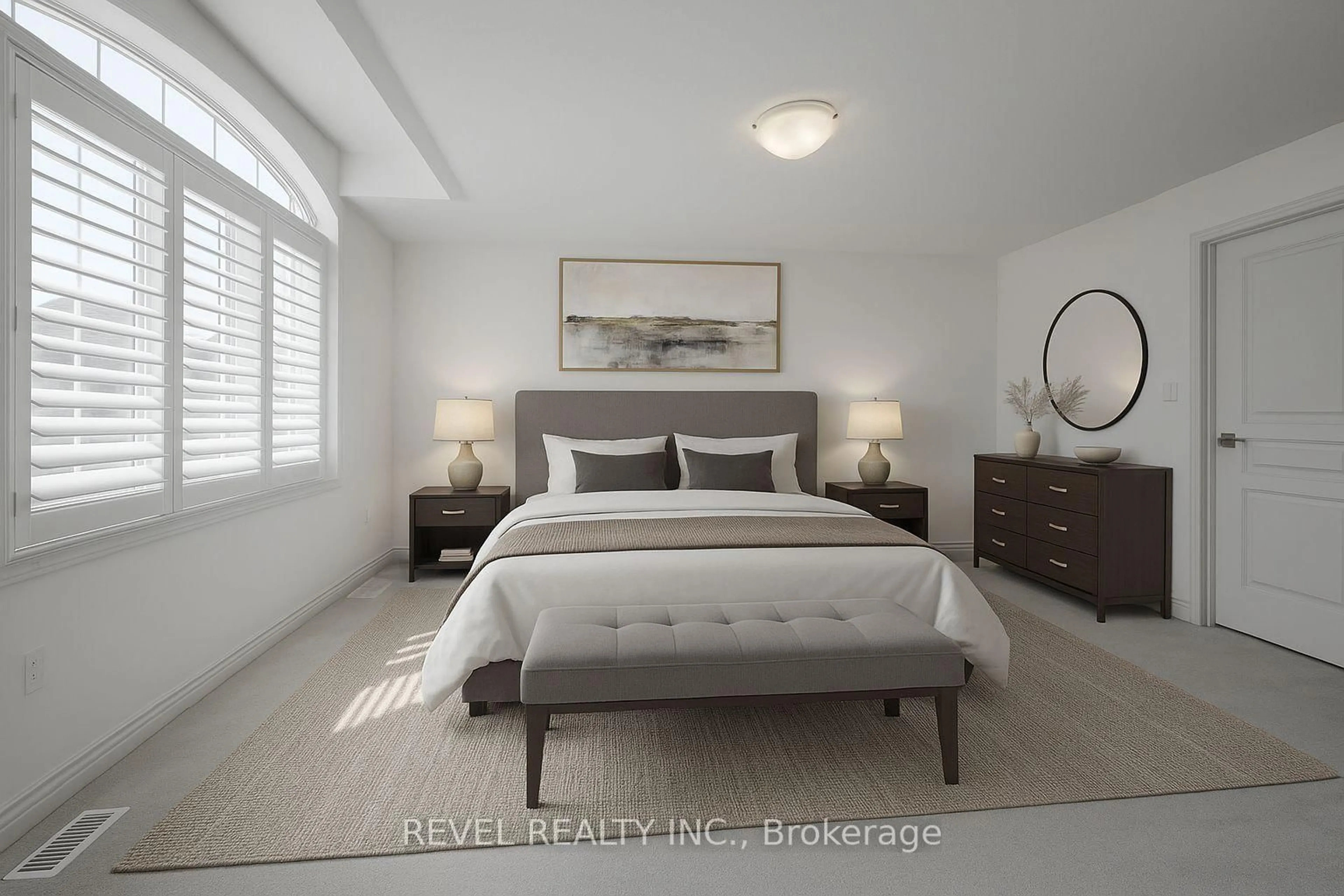 Bedroom with bed, unknown for 247 Festival Way #22, Hamilton Ontario L0R 1C0