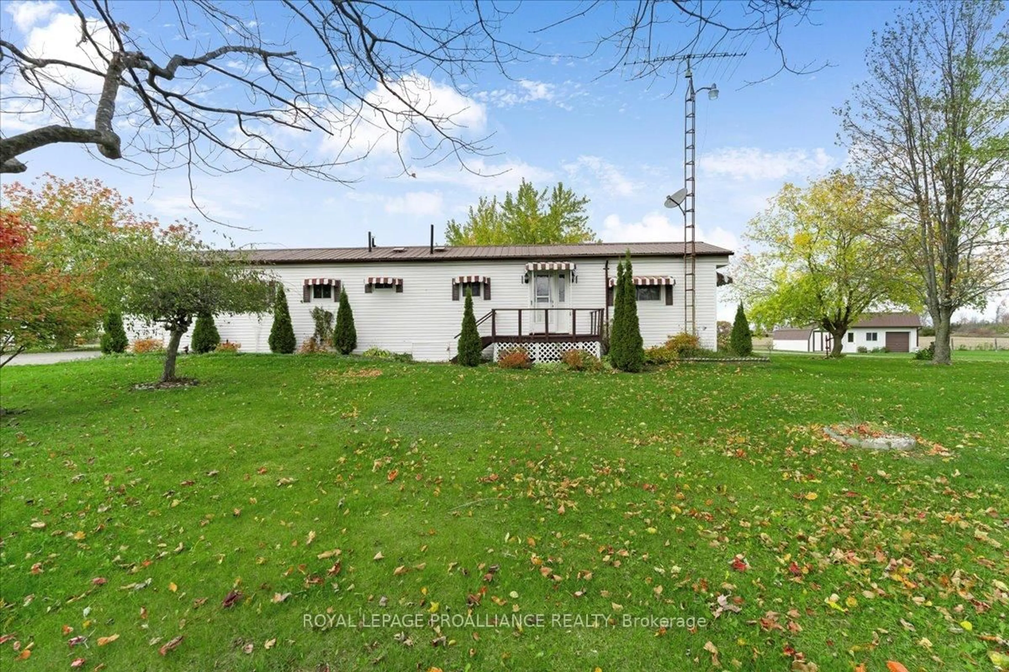 A pic from outside/outdoor area/front of a property/back of a property/a pic from drone, unknown for 1956 13th Line, Trent Hills Ontario K0K 2M0