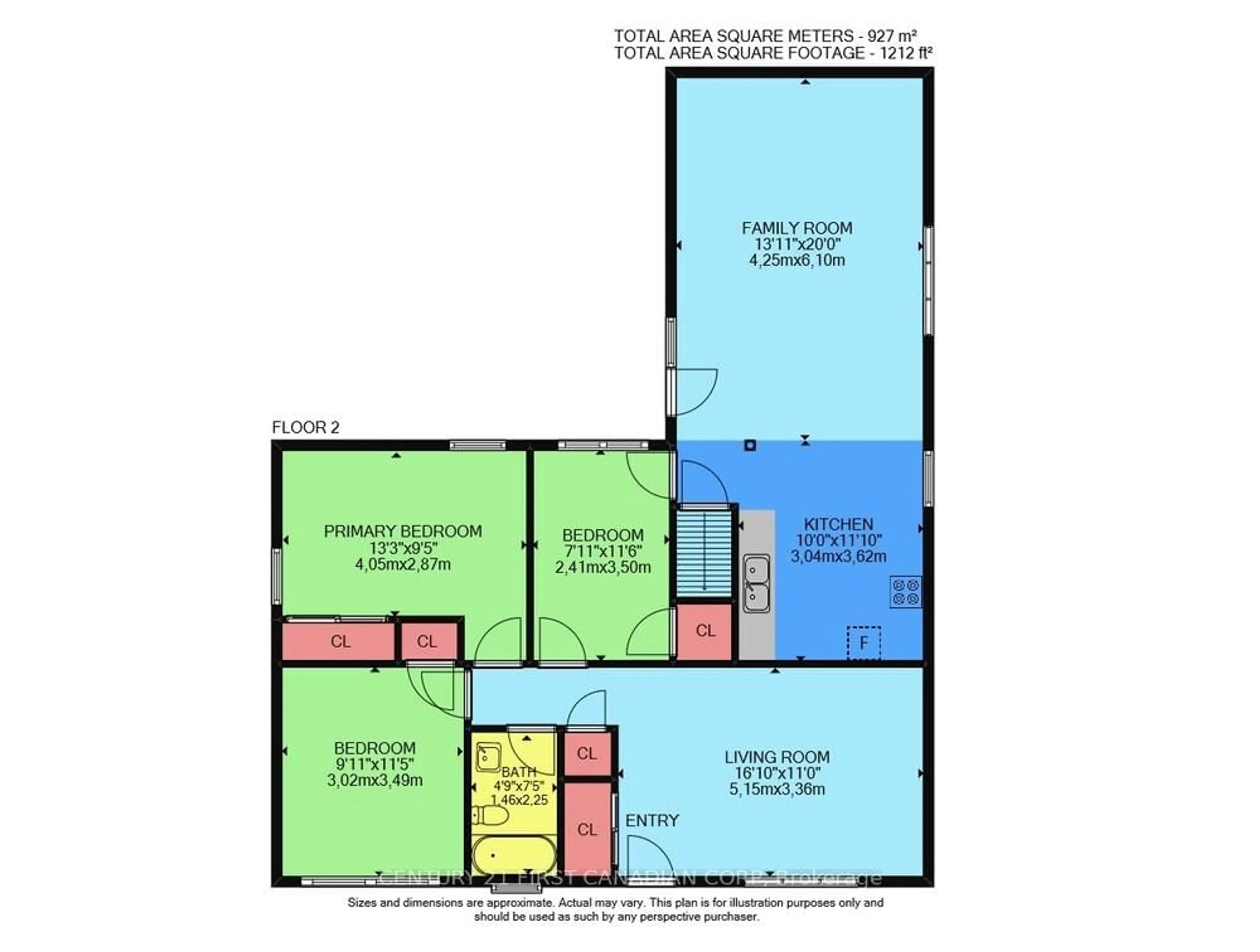 Floor plan for 119 Bancroft Rd, London East Ontario N5V 1C6