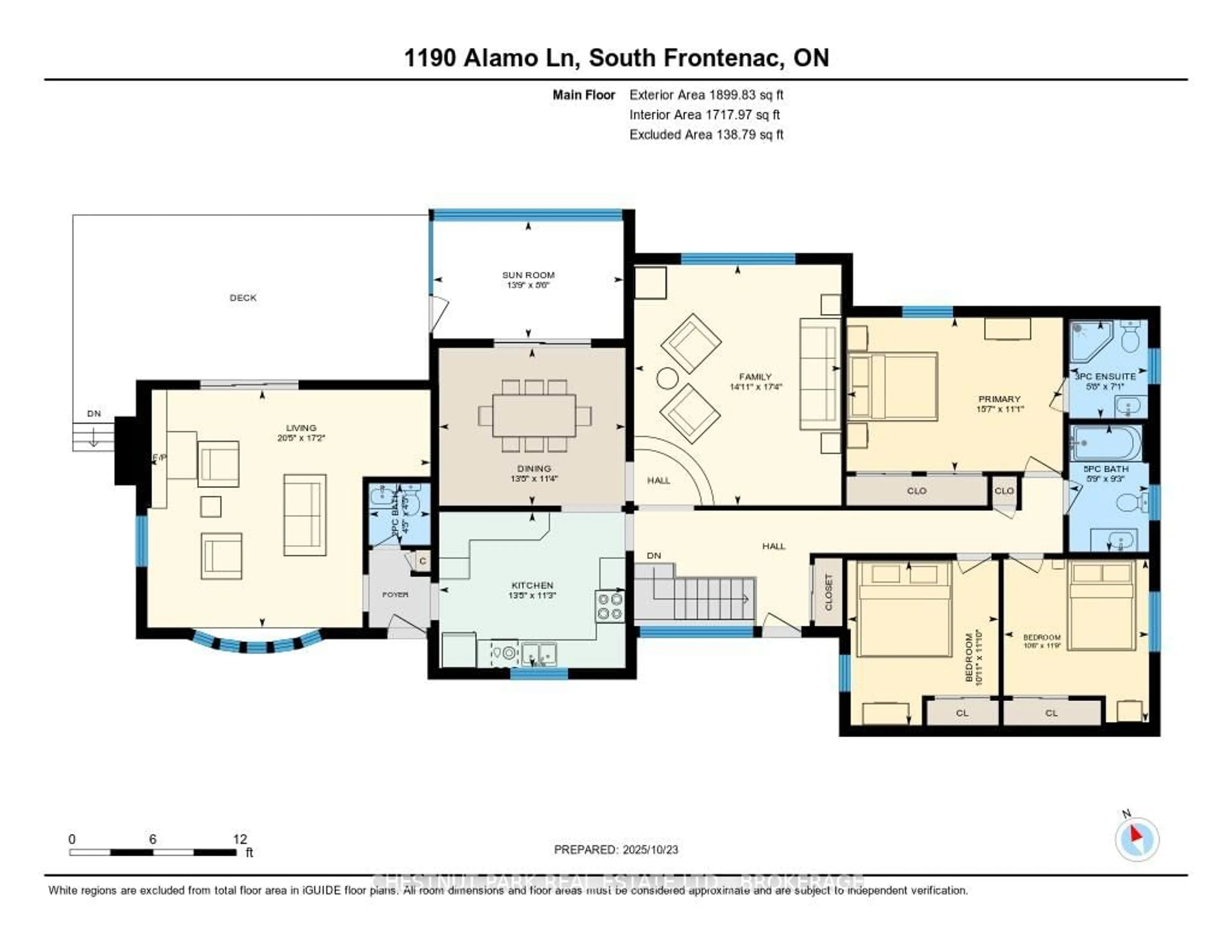 Floor plan for 1190 Alamo Lane, Verona Ontario K0H 2W0