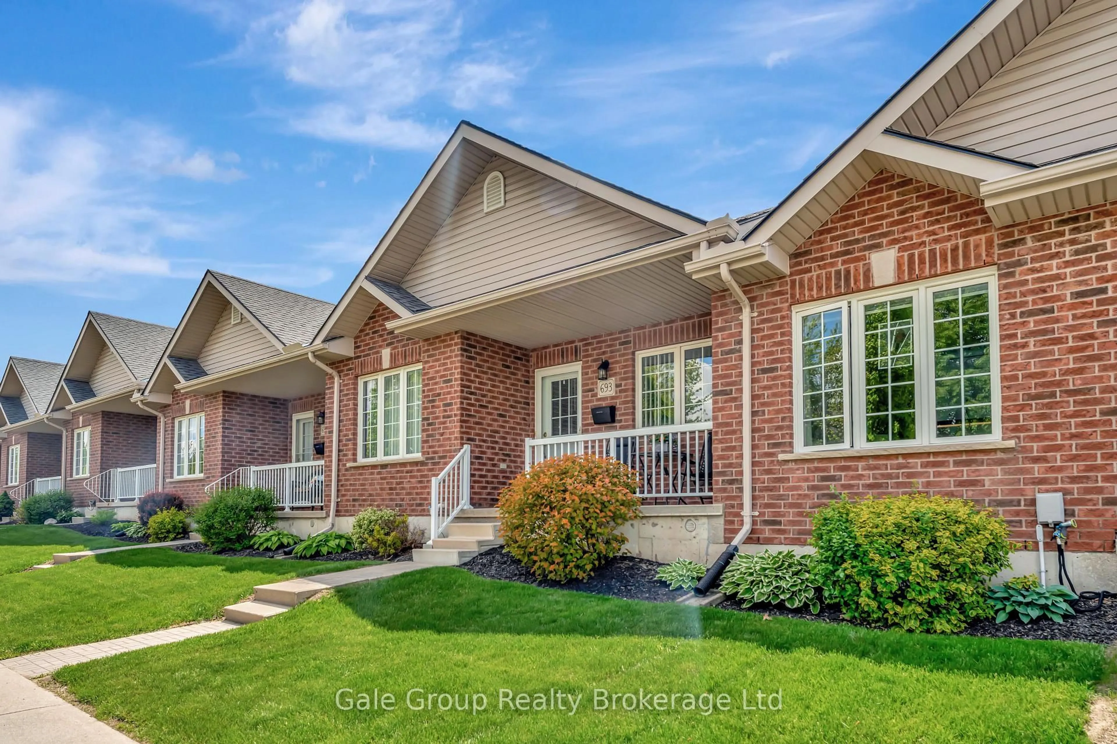 Home with brick exterior material, street for 693 Southwood Way, Woodstock Ontario N4V 1H5