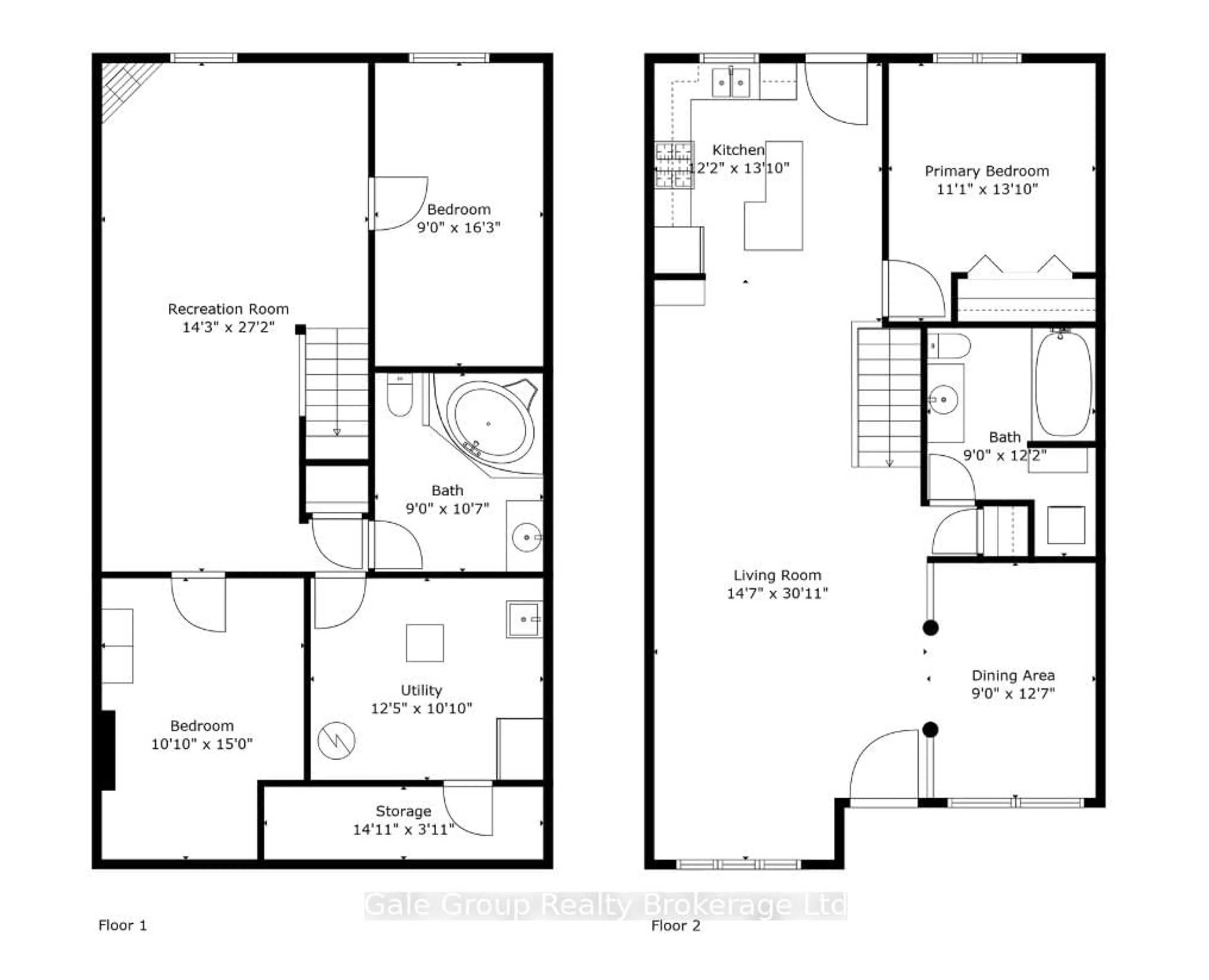 Floor plan for 693 Southwood Way, Woodstock Ontario N4V 1H5