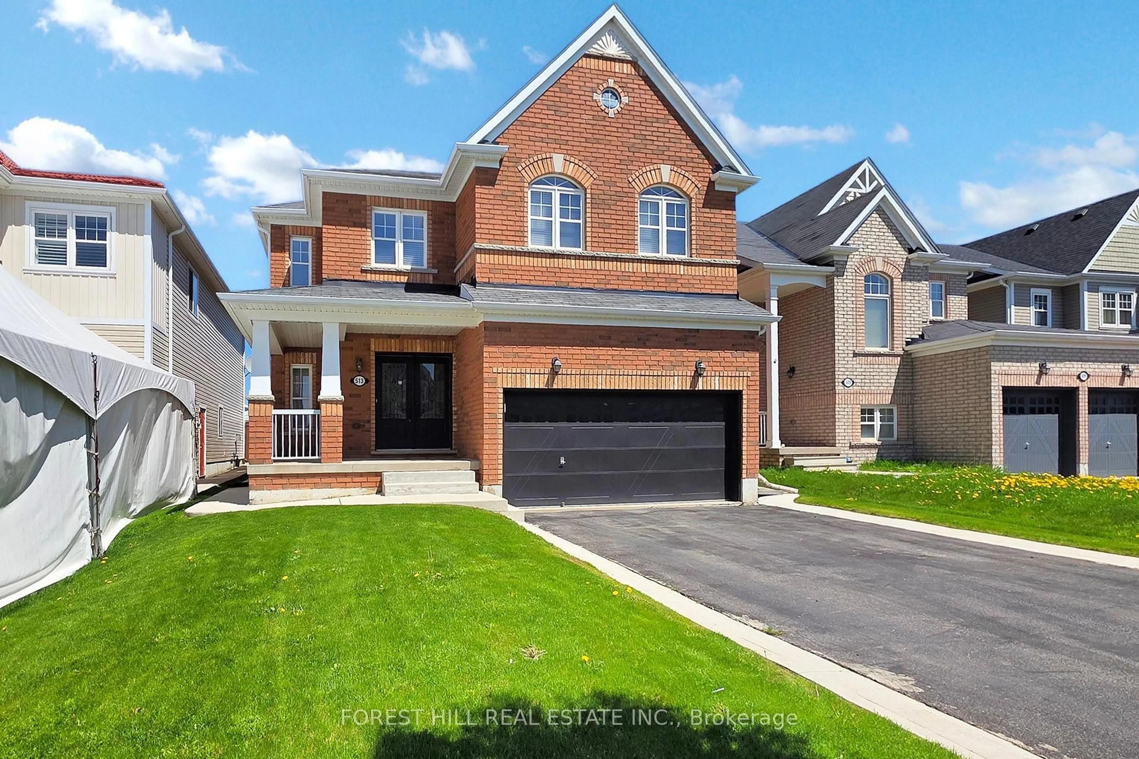 Home with brick exterior material, street for 513 Davis Dr, Shelburne Ontario L9V 2S3