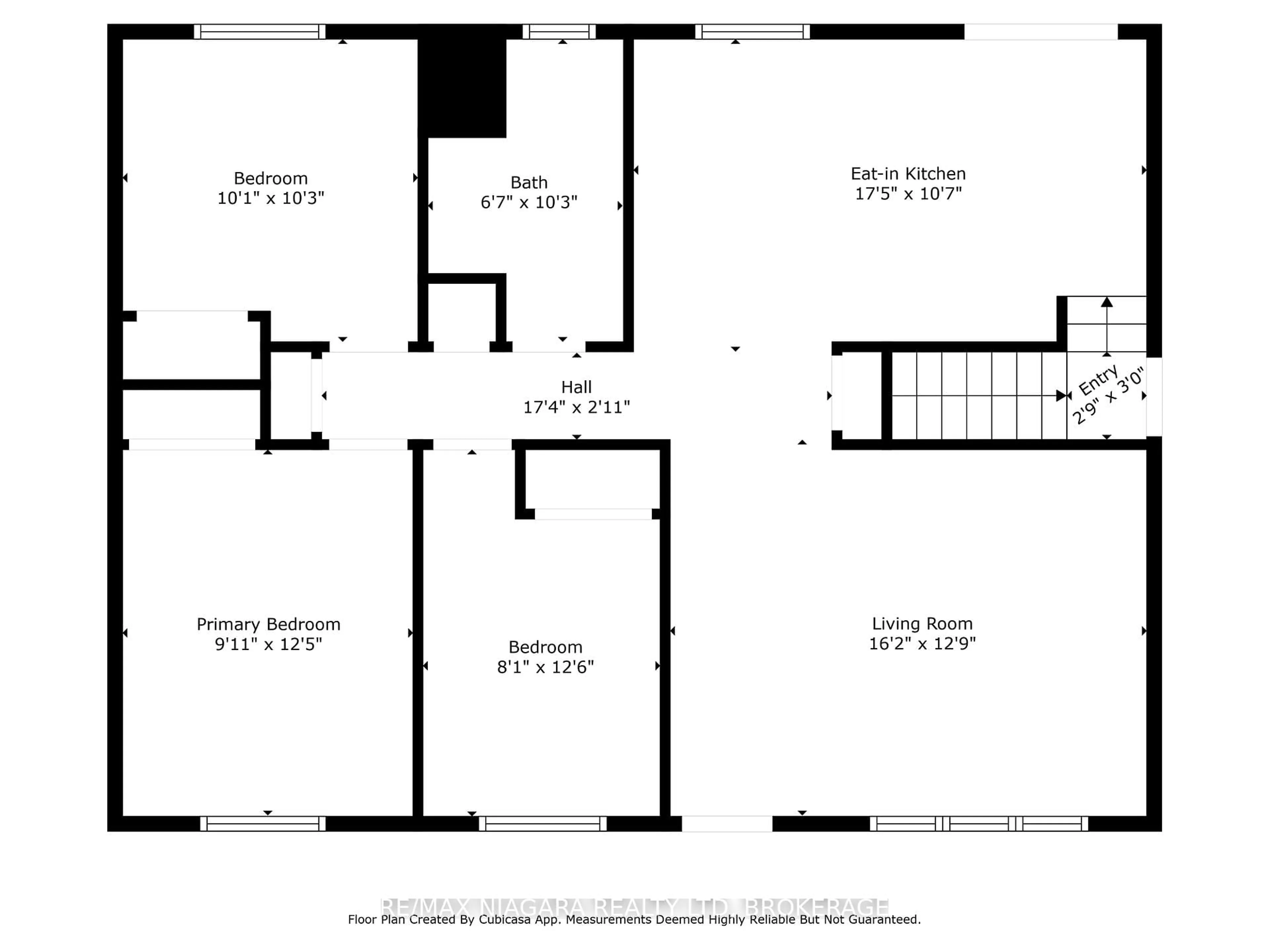 Floor plan for 236 Cutress Ave, Welland Ontario L3C 2S8