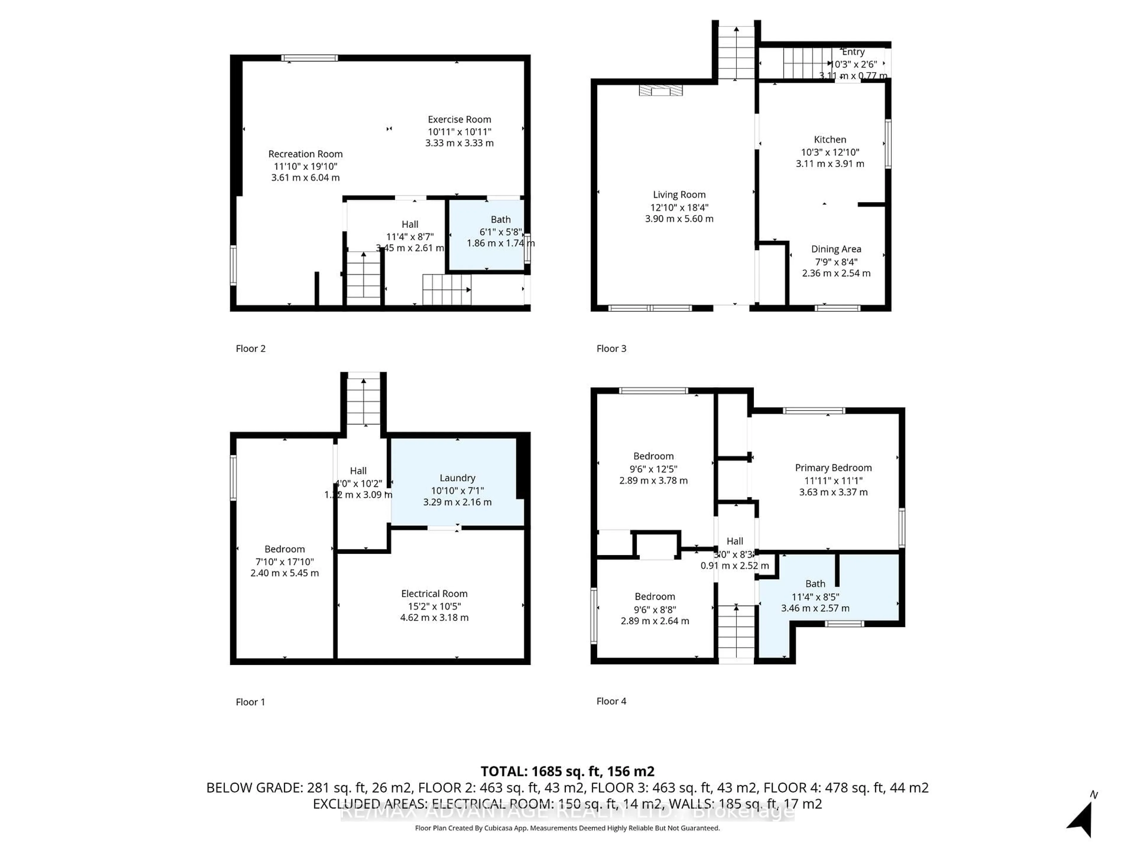 Floor plan for 66 Wellesley Cres, London East Ontario N5V 1J7