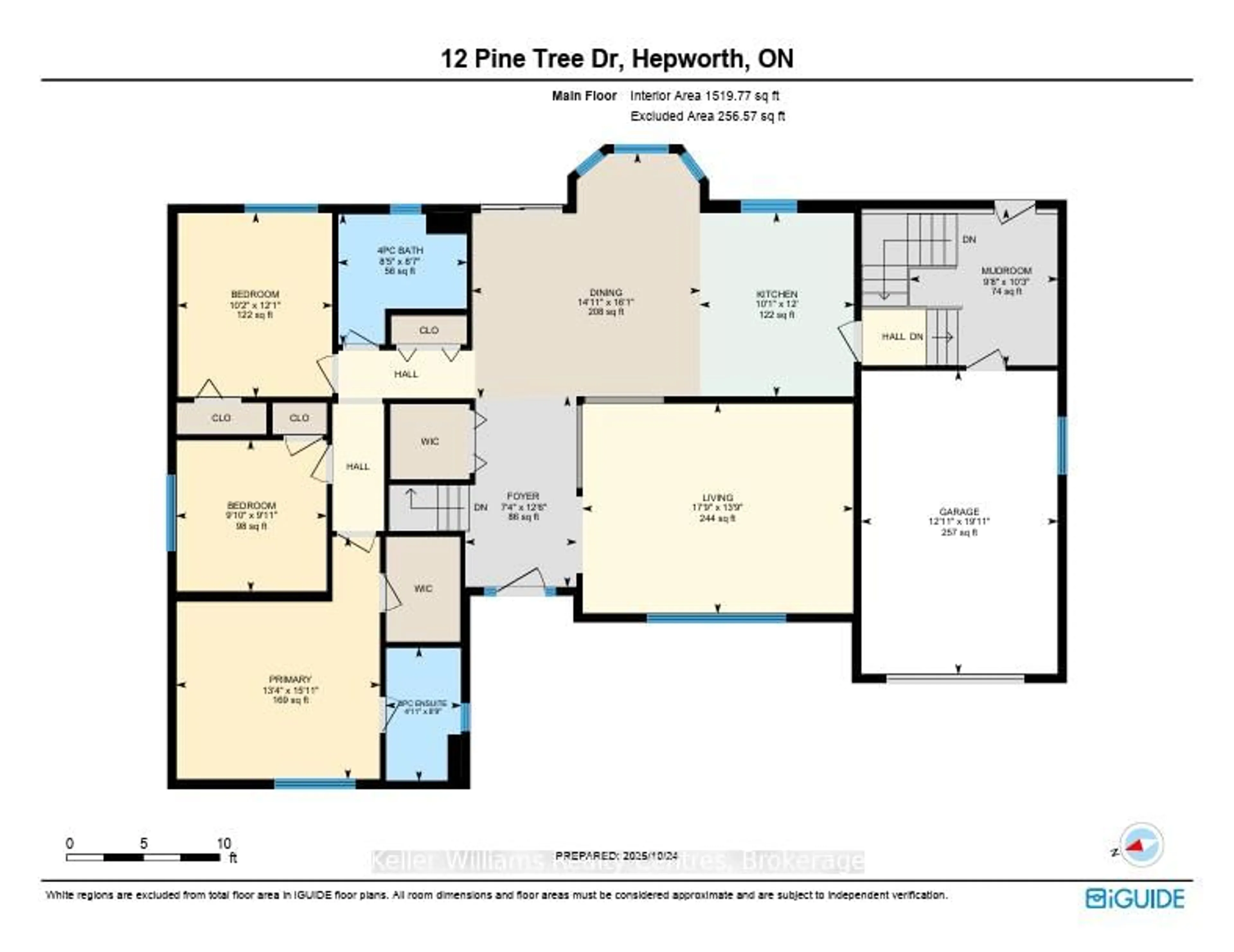 Floor plan for 12 Pine Tree Dr, South Bruce Peninsula Ontario N0H 2T0