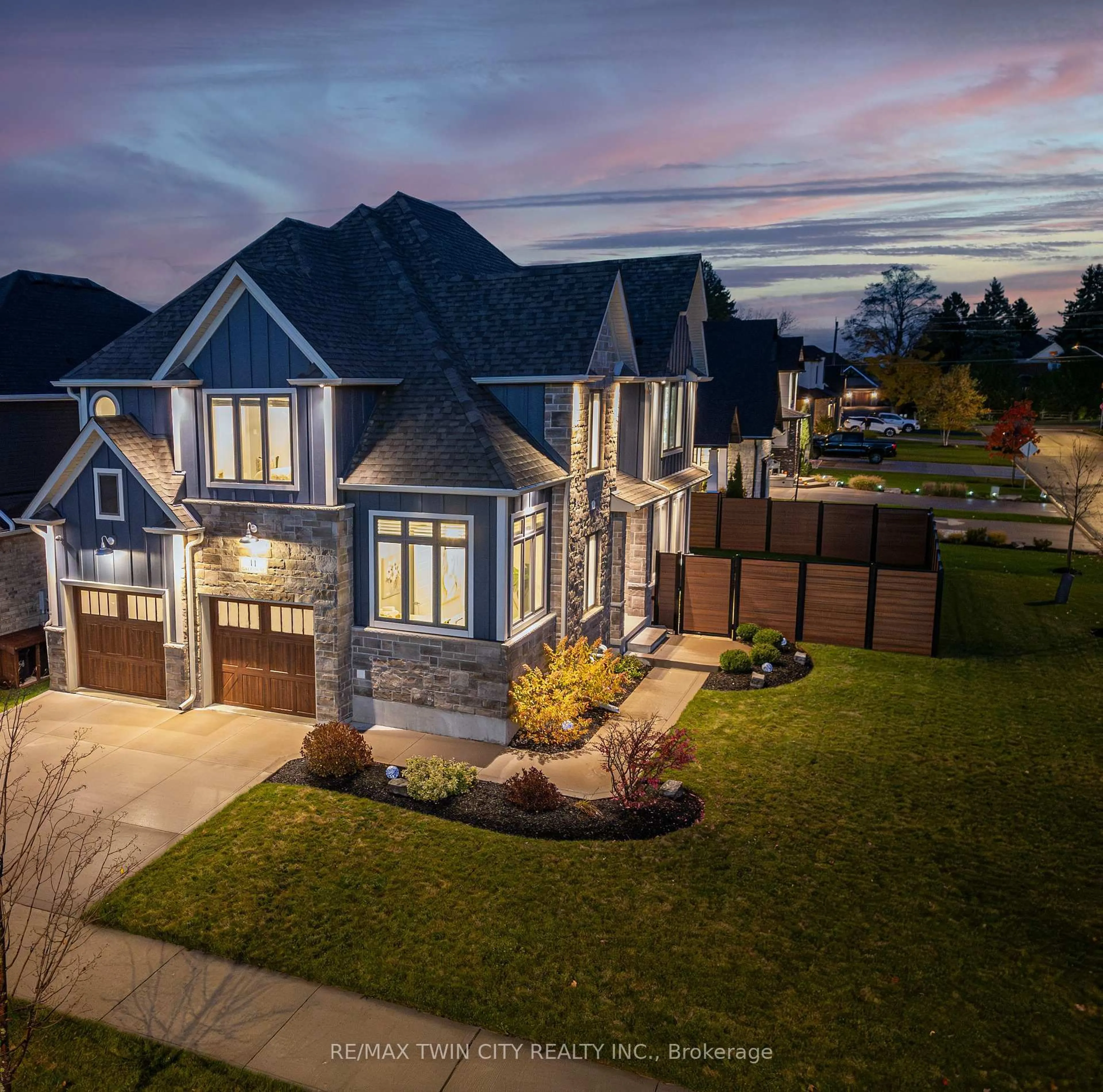 A pic from outside/outdoor area/front of a property/back of a property/a pic from drone, street for 11 Galena St, Wellesley Ontario N0B 2T0