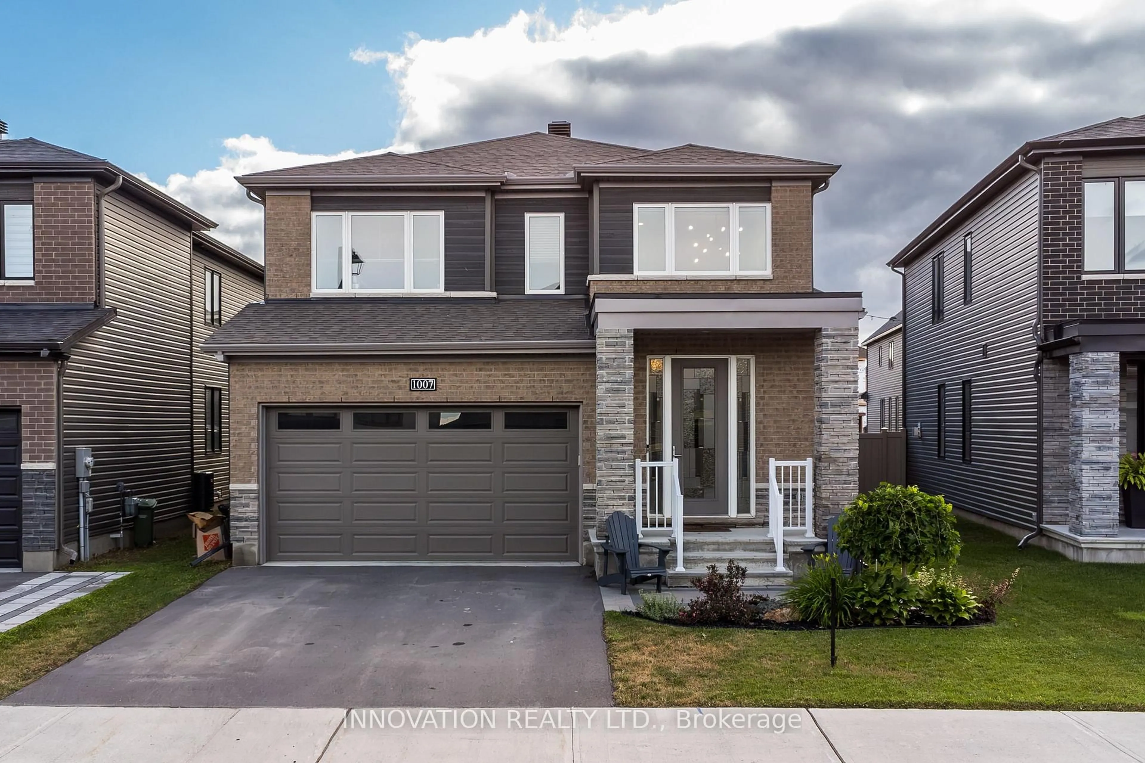 Home with brick exterior material, street for 1007 Offley Rd, Ottawa Ontario K4M 0N4
