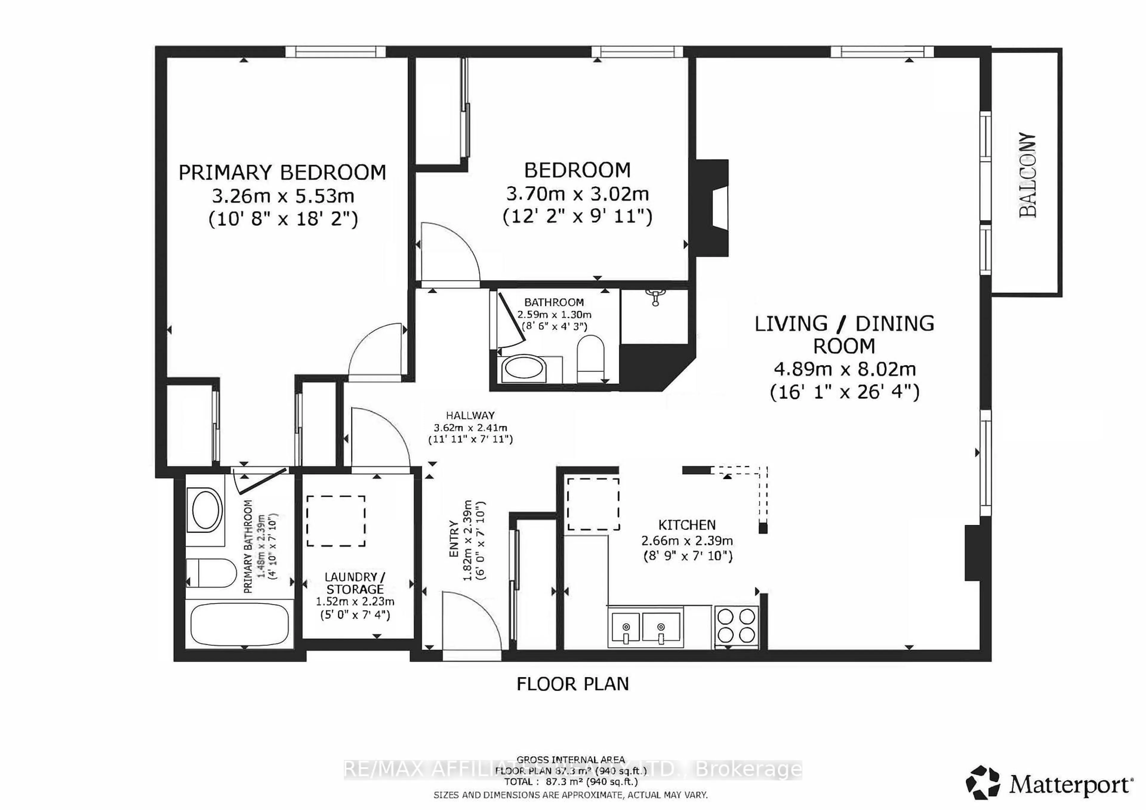 Floor plan for 120 Barrett Crt #309, Kingston Ontario K7L 5H6