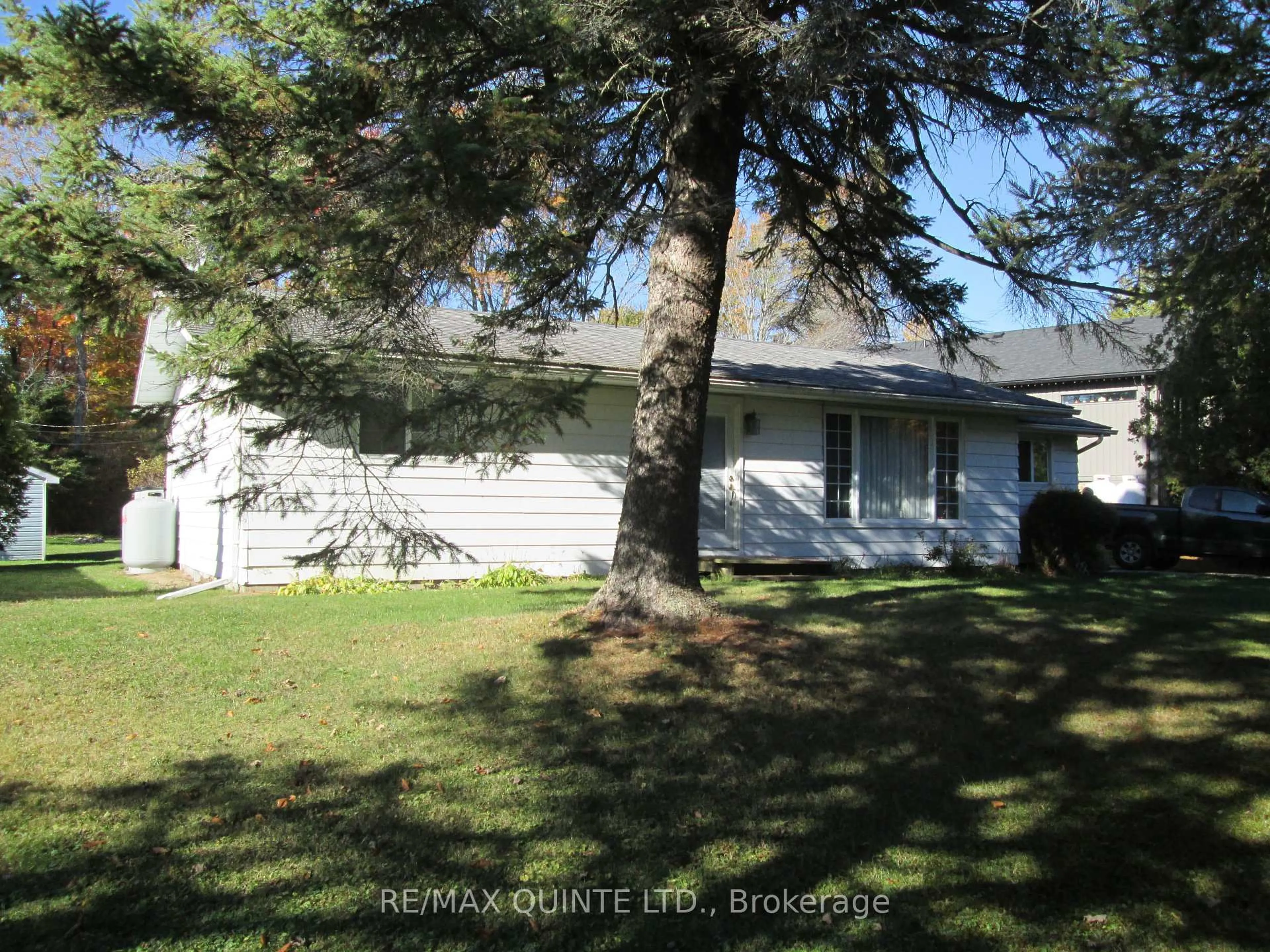 A pic from outside/outdoor area/front of a property/back of a property/a pic from drone, street for 112 Parkview Rd, Prince Edward County Ontario K0K 1L0