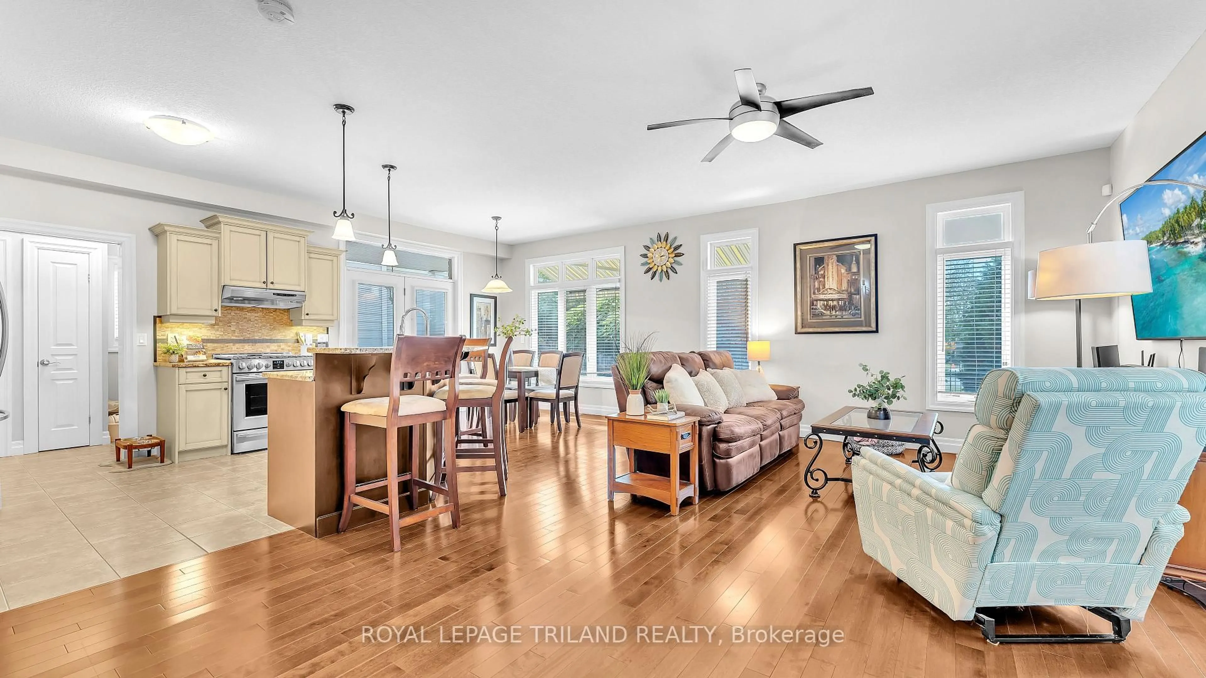 Open concept kitchen, unknown for 1630 Shore Rd #40, London South Ontario N6K 5B9