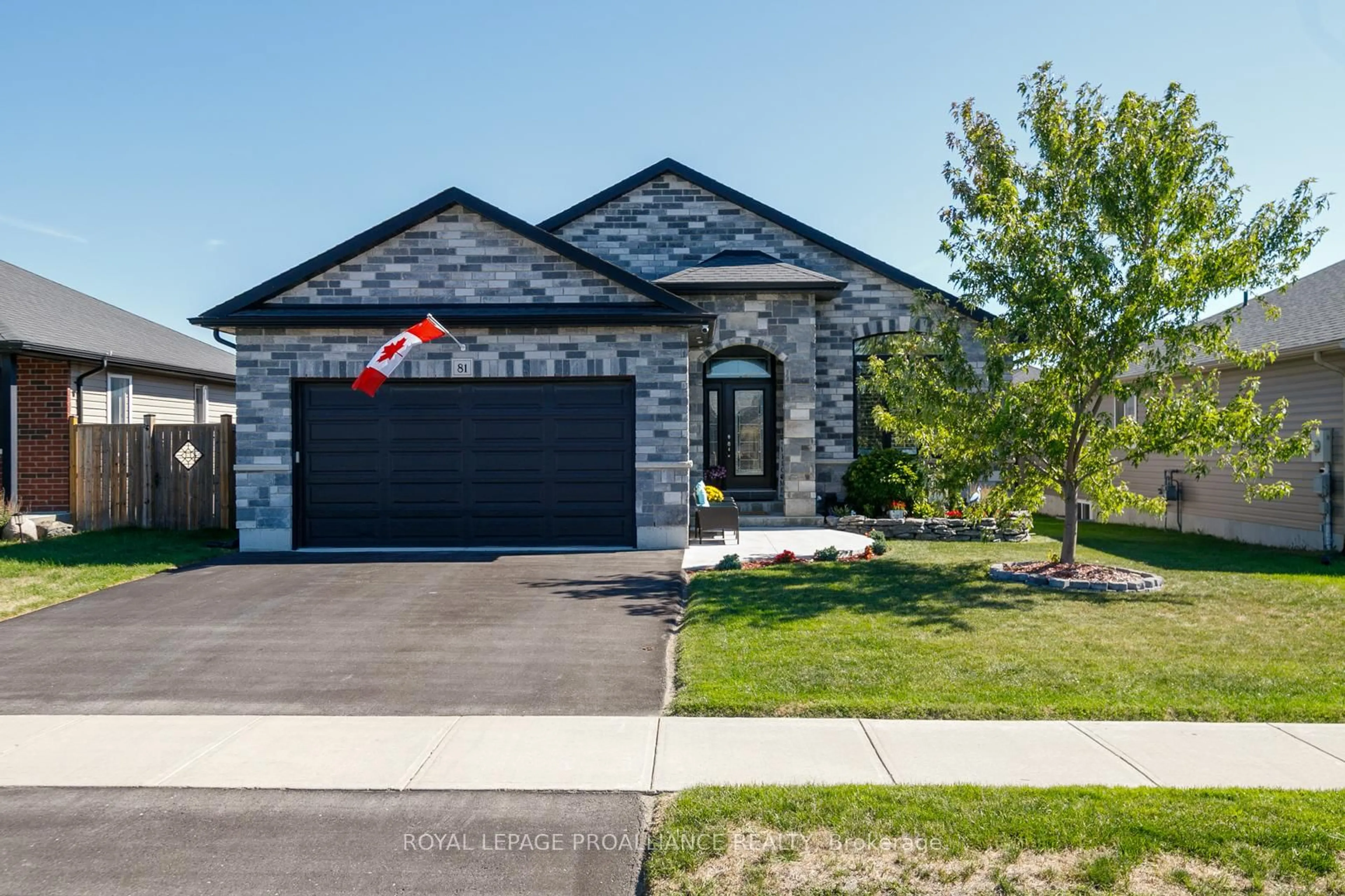 Home with brick exterior material, street for 81 Sienna Ave, Belleville Ontario K8P 0E9