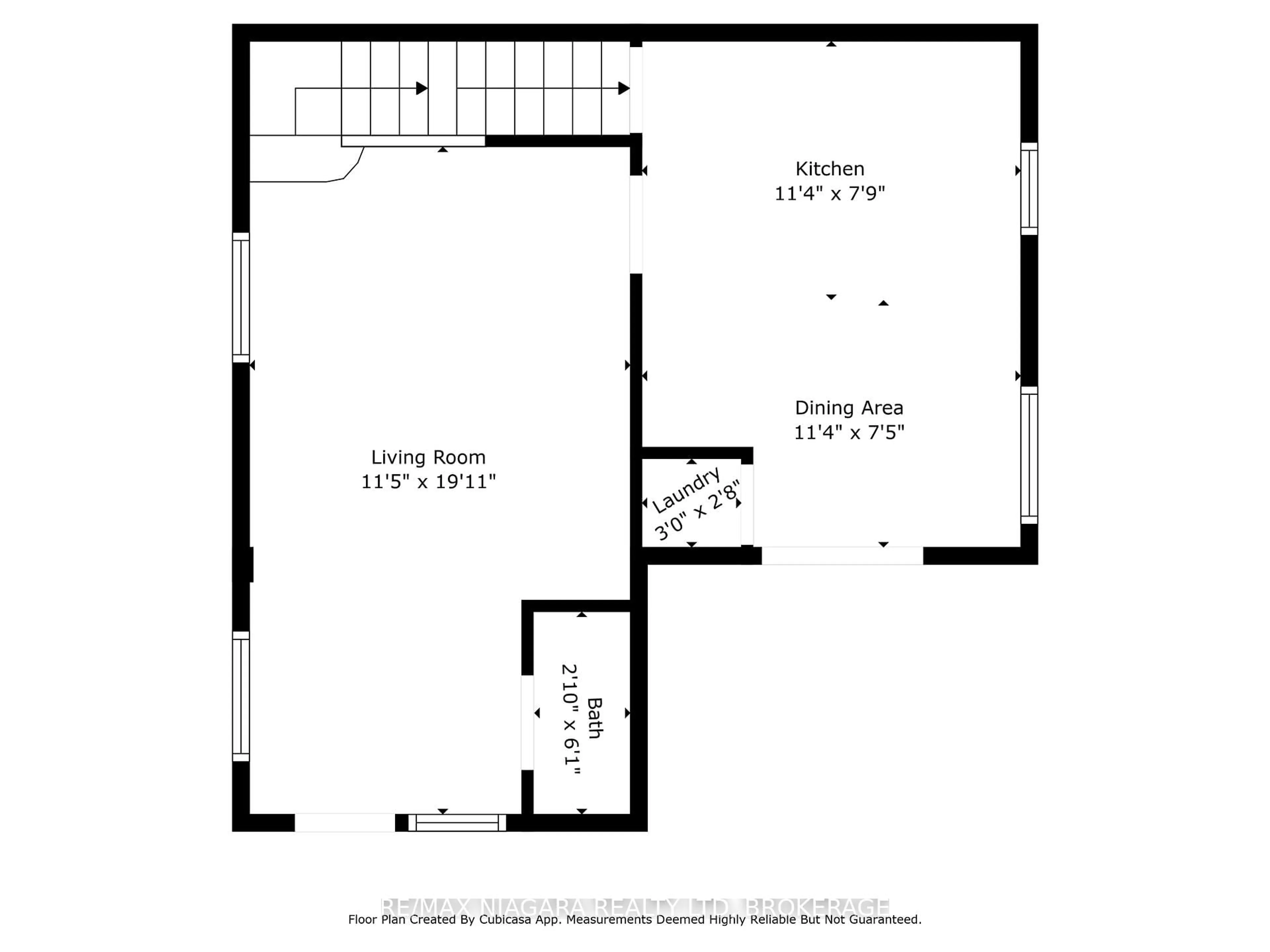 Floor plan for 92 HODGKINS Ave, Thorold Ontario L2V 1M1