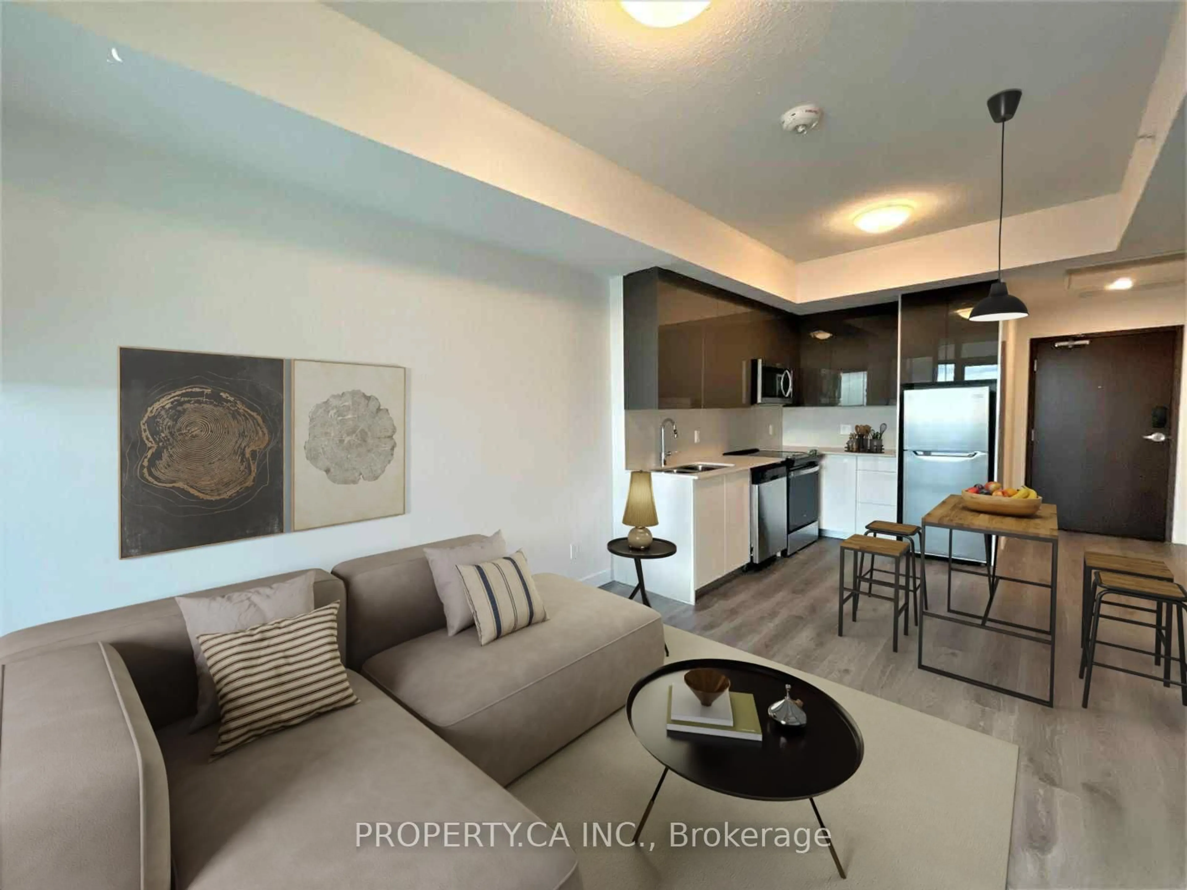 Living room with furniture, unknown for 60 Frederick St #2613, Kitchener Ontario N2H 0C7