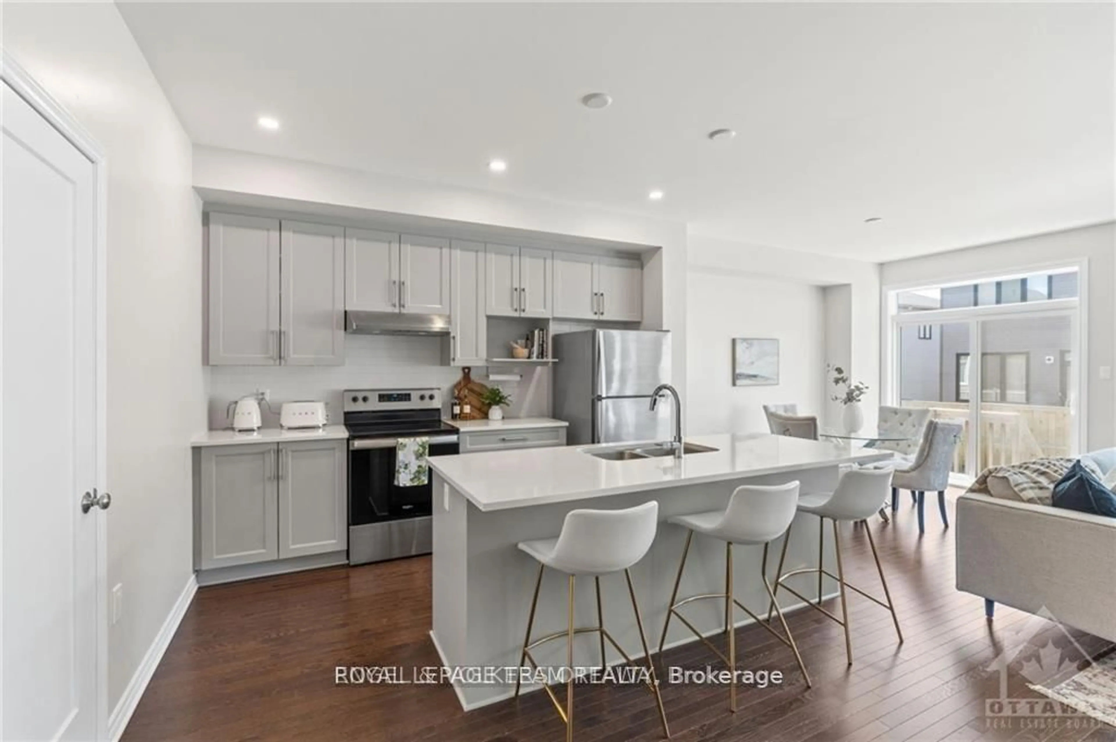 Open concept kitchen, unknown for 165 Angelonia Cres, Ottawa Ontario K1T 0Y5