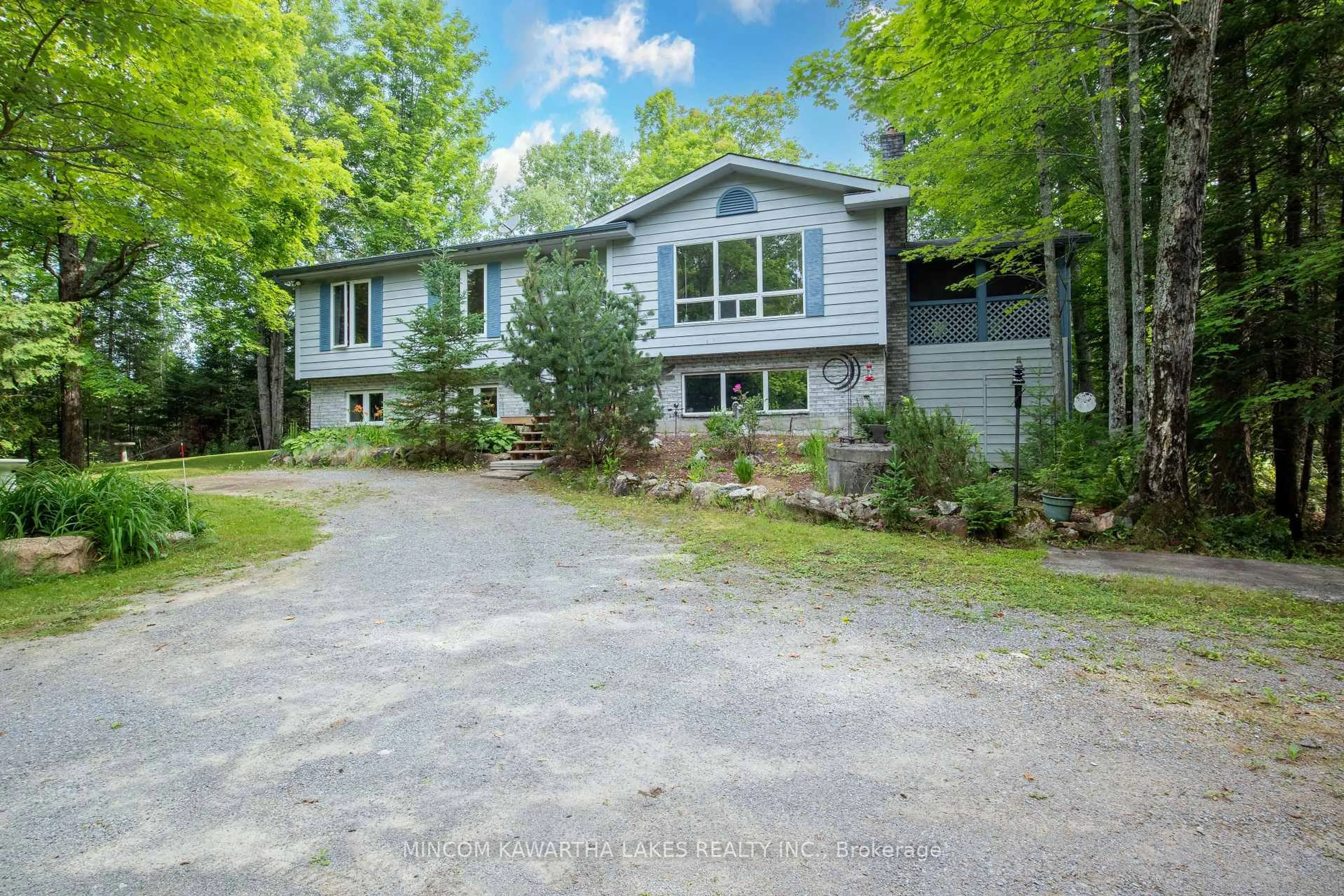 A pic from outside/outdoor area/front of a property/back of a property/a pic from drone, unknown for 1662 County Rd 504, North Kawartha Ontario K0L 1A0