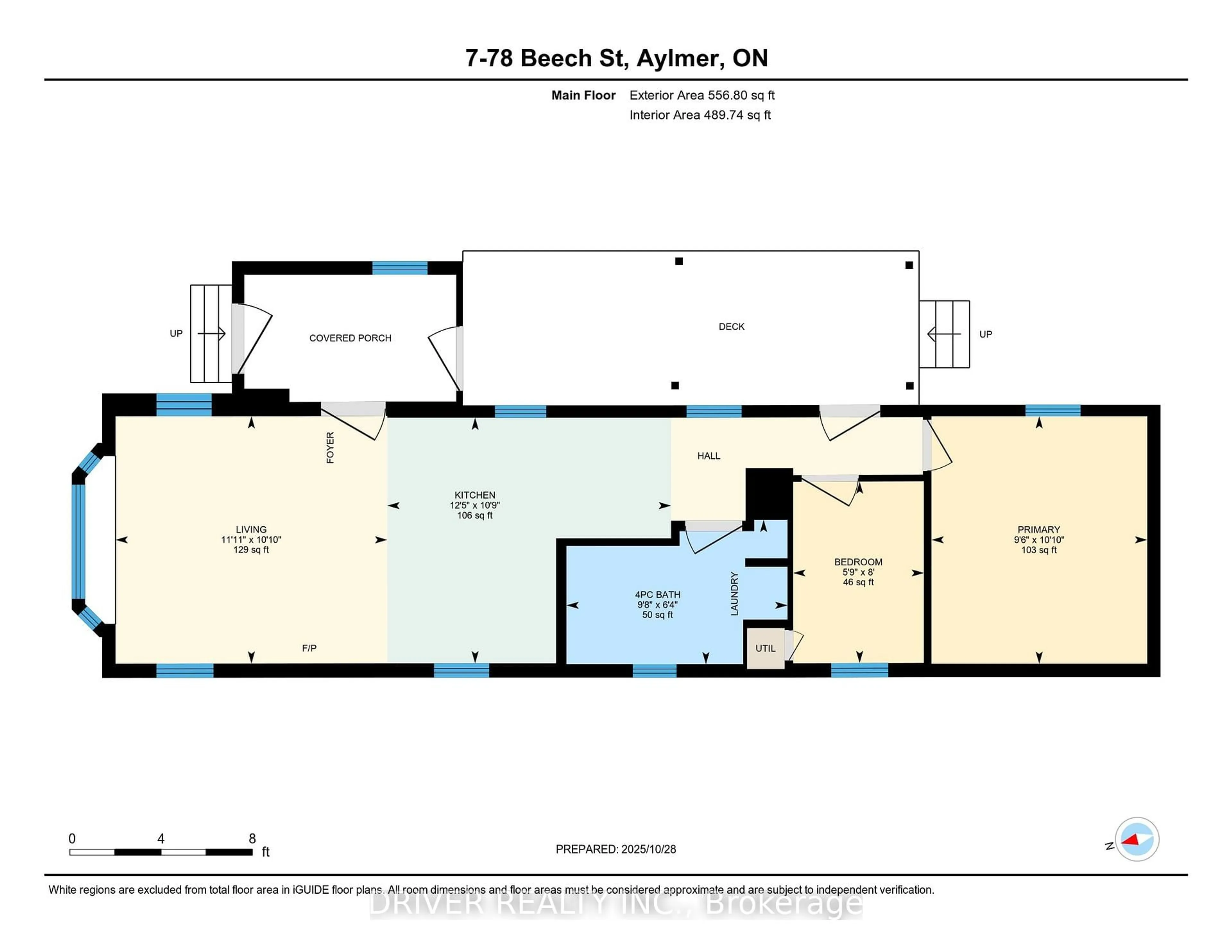 Floor plan for 78 Beech St #lot 7, Aylmer Ontario N5H 3H6