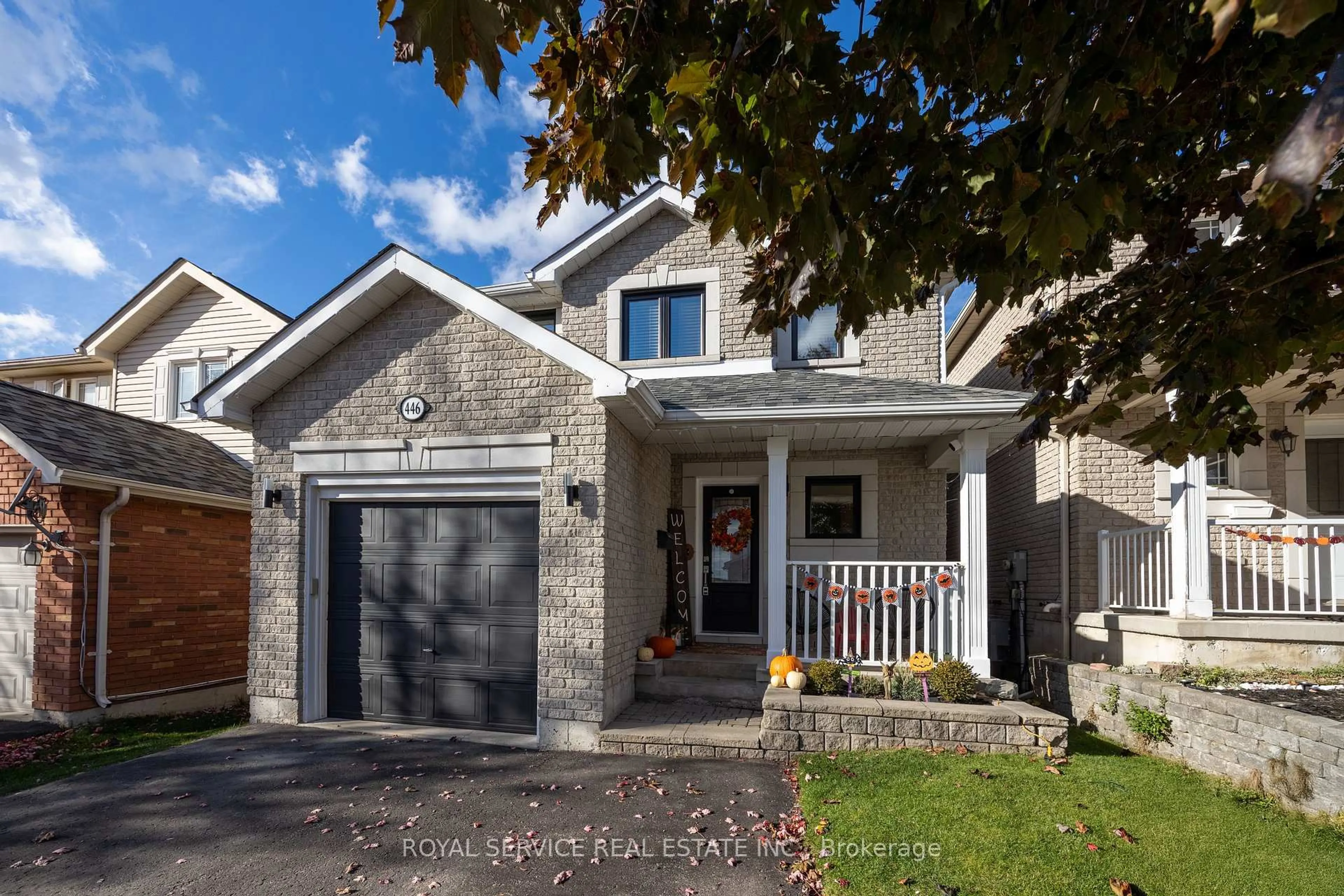 Home with brick exterior material, street for 446 Abound Cres, Peterborough Ontario K9J 8S2