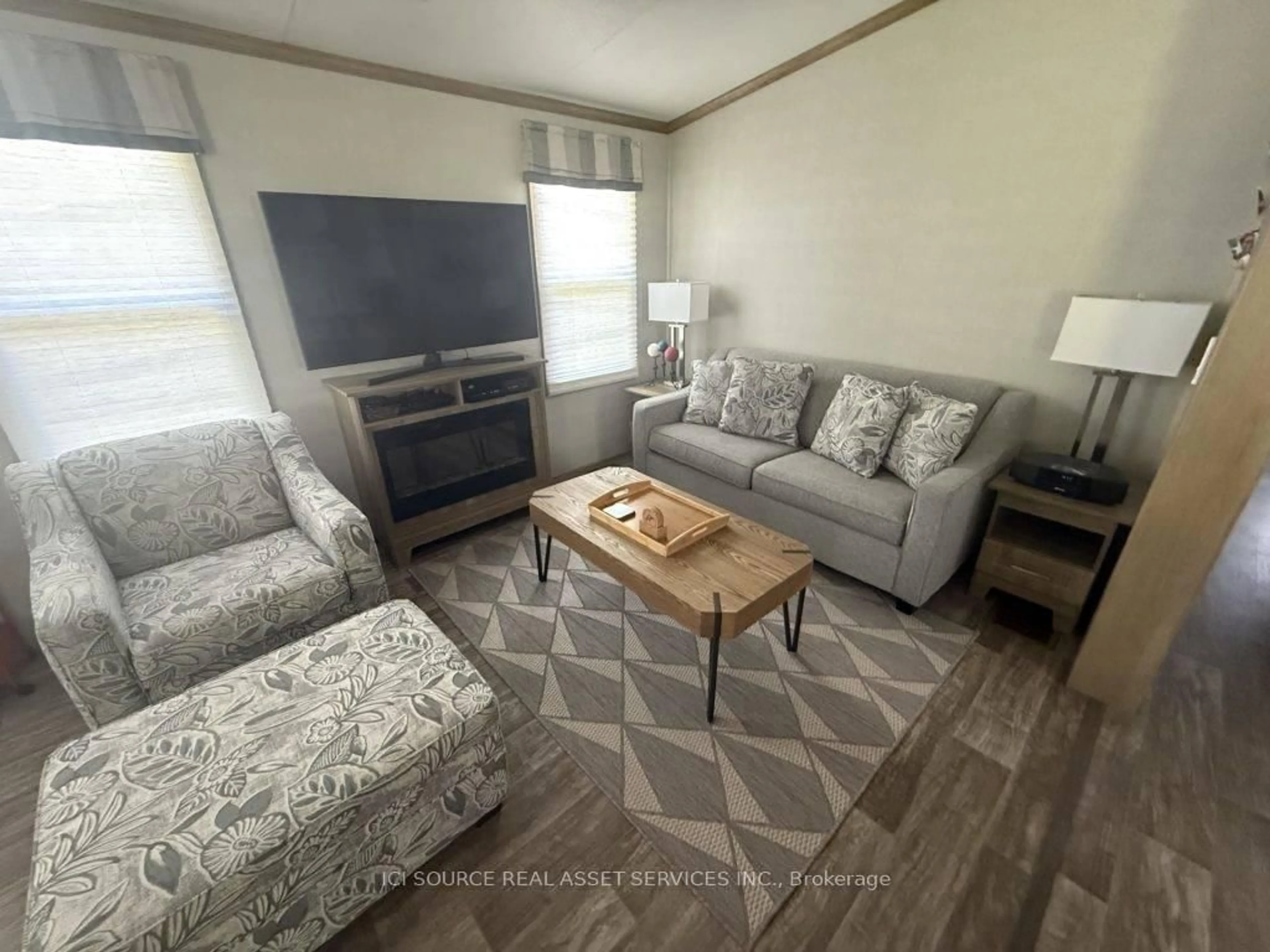 Living room with furniture, unknown for 1235 Villiers Line #CHL034, Otonabee-South Monaghan Ontario K0L 2G0