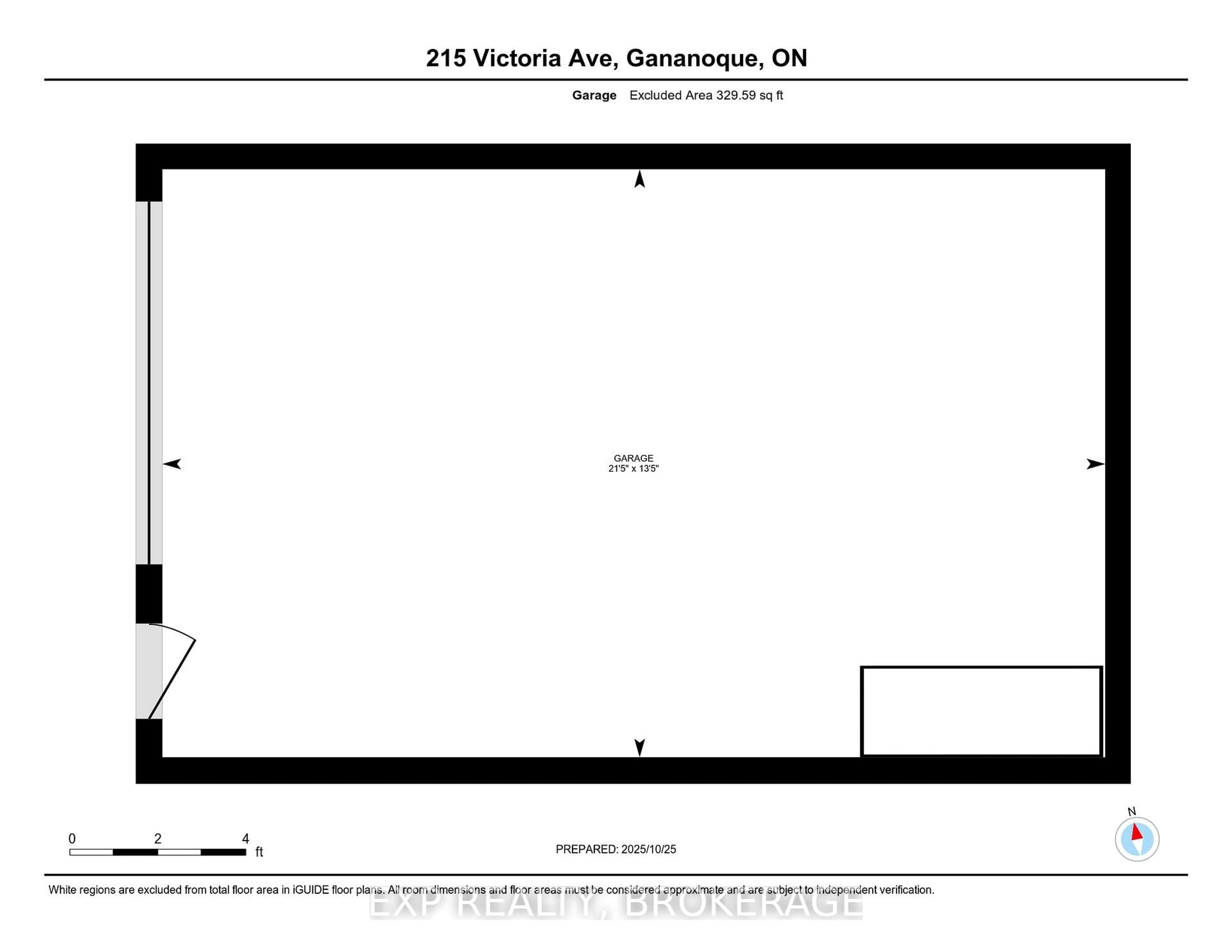Floor plan for 215 Victoria Ave, Gananoque Ontario K7G 2S3