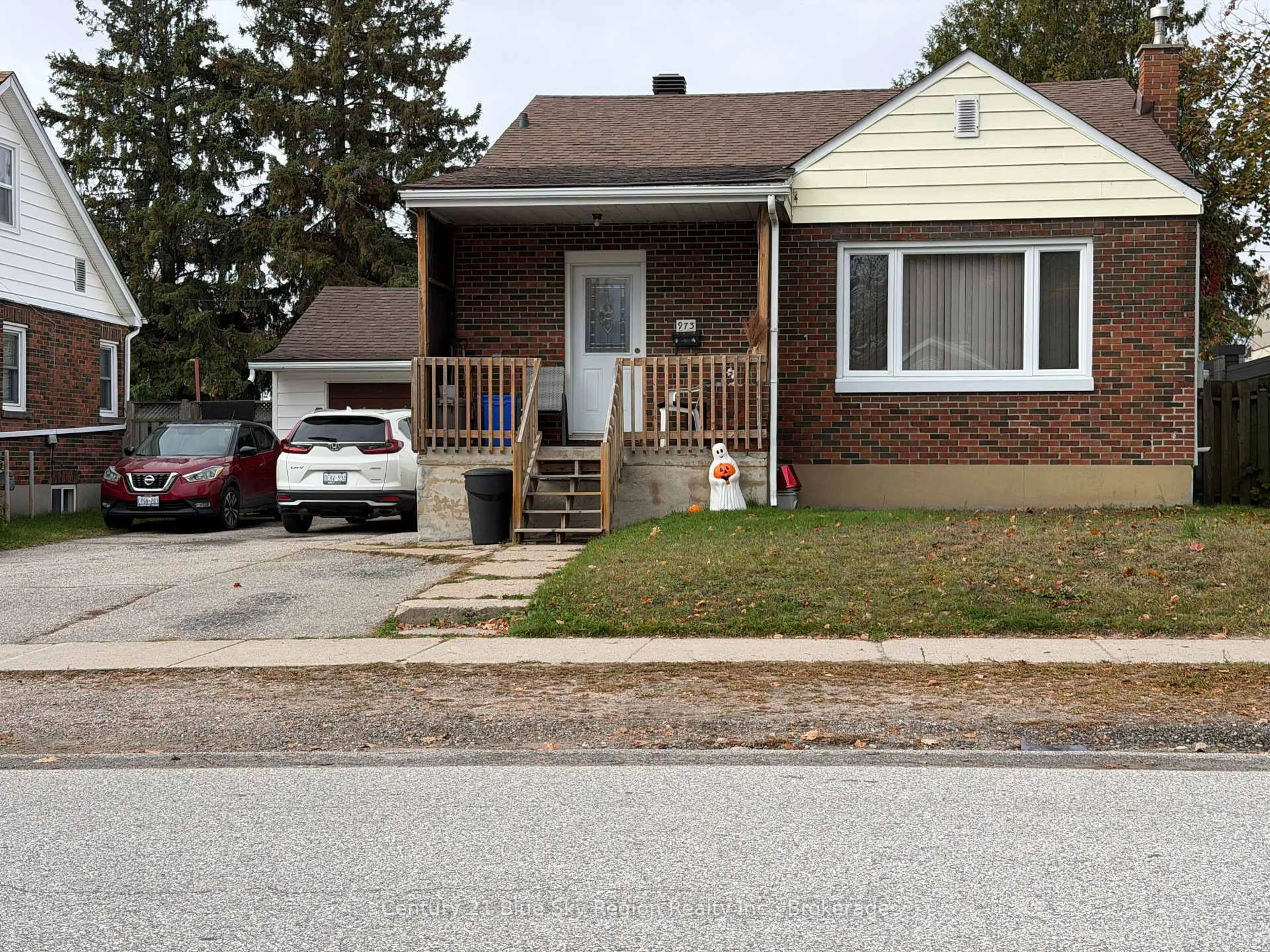 Home with brick exterior material, street for 973 Ann St, North Bay Ontario P1B 5M3
