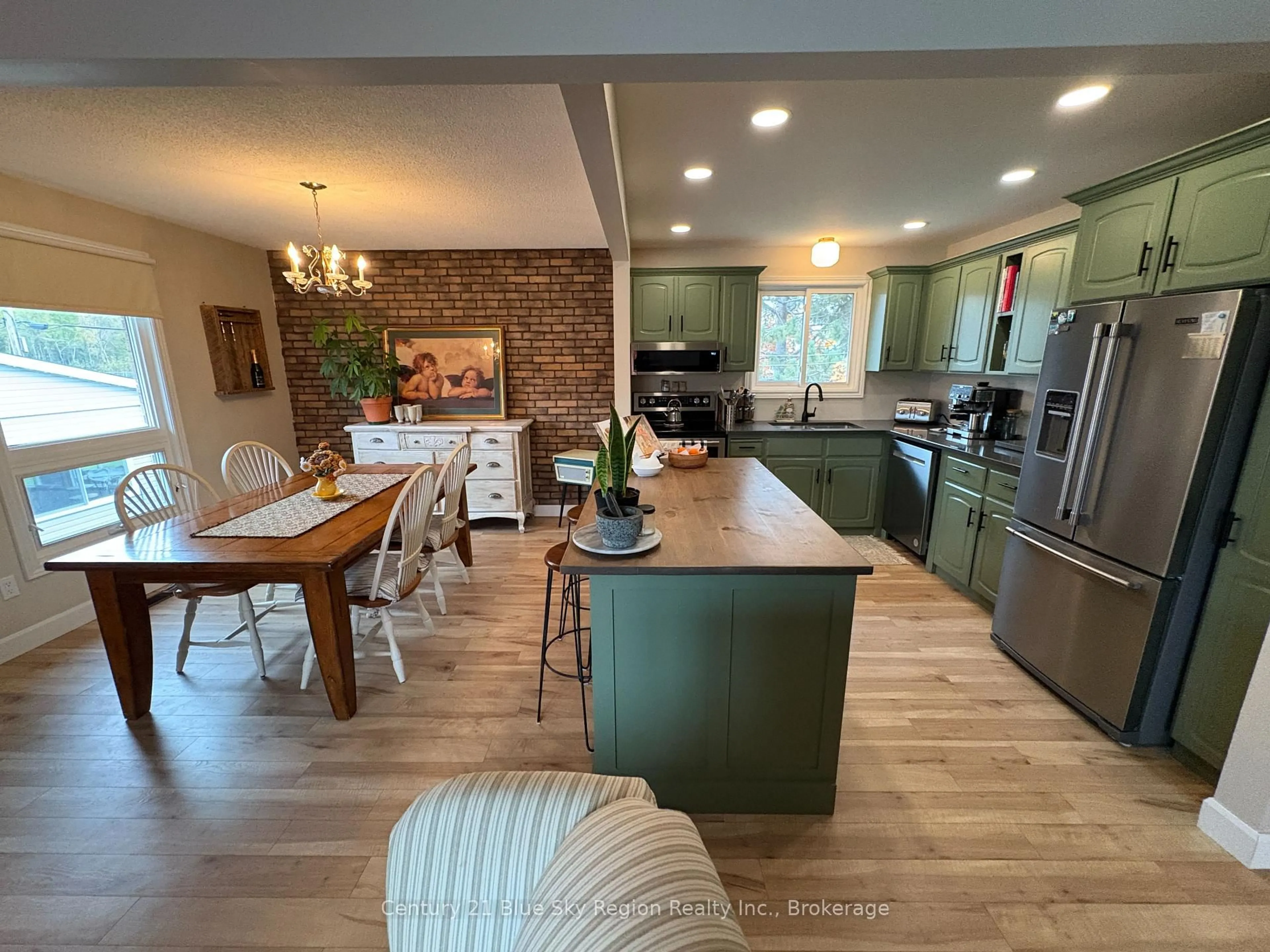 Open concept kitchen, unknown for 116 Rancier St, North Bay Ontario P1B 7X3