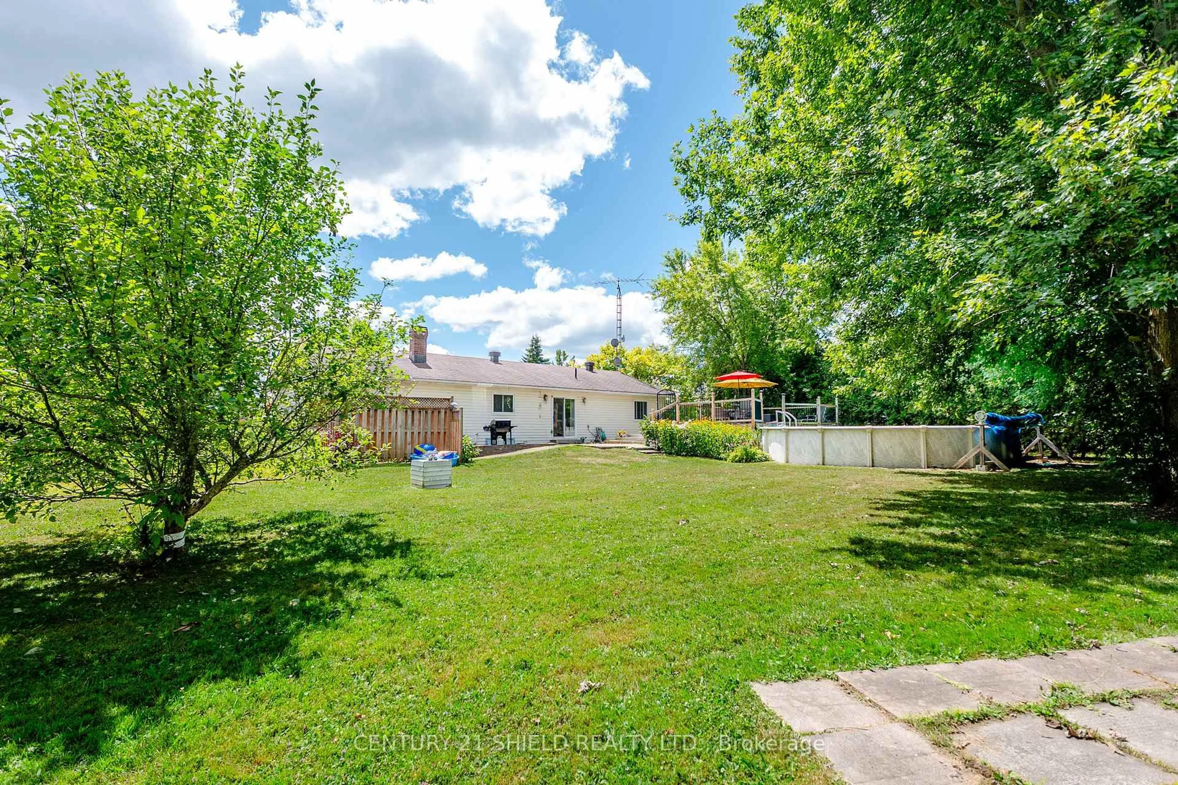 A pic from outside/outdoor area/front of a property/back of a property/a pic from drone, street for 14215 County rd 2 Highway, South Stormont Ontario K0C 1M0