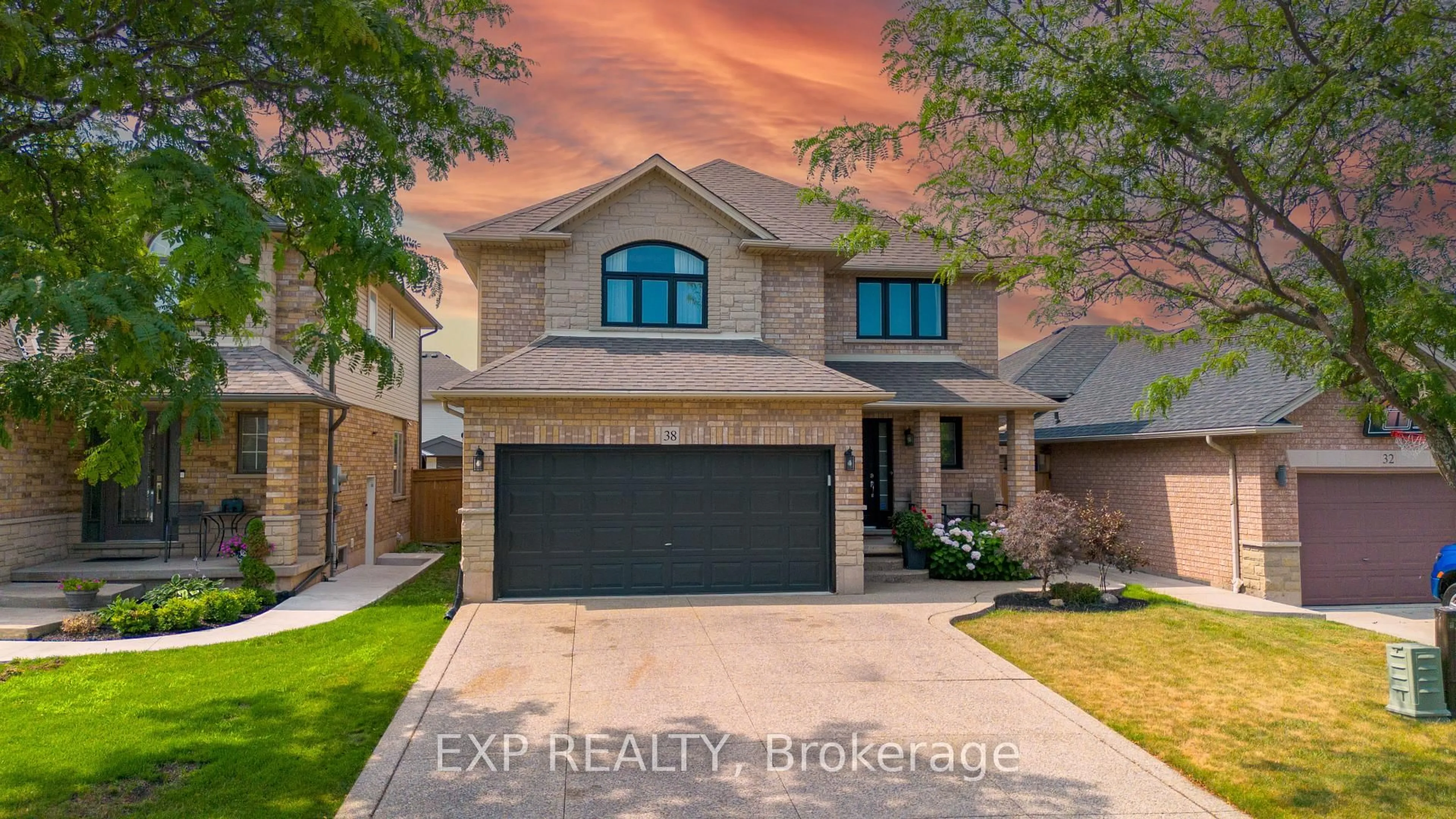 Home with brick exterior material, street for 38 Sonoma Lane, Hamilton Ontario L8E 6B5