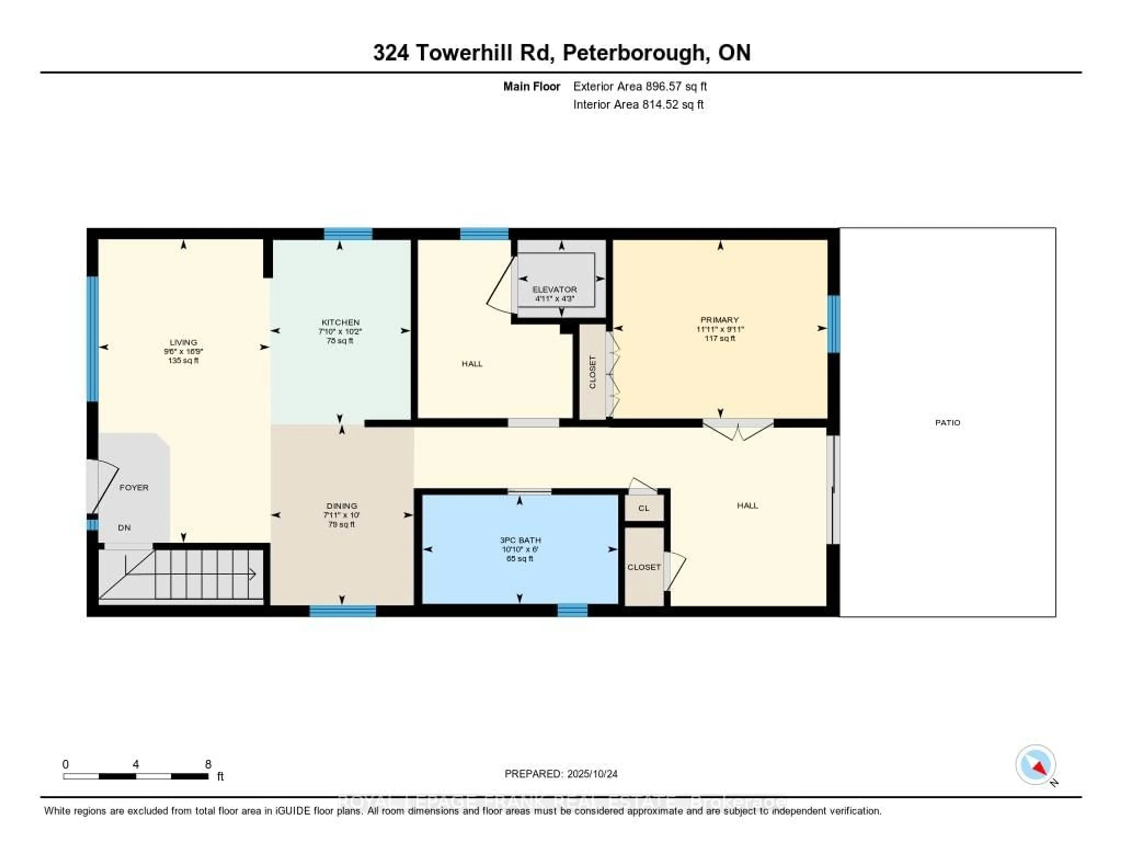Floor plan for 324 Towerhill Rd, Peterborough Ontario K9H 7R7