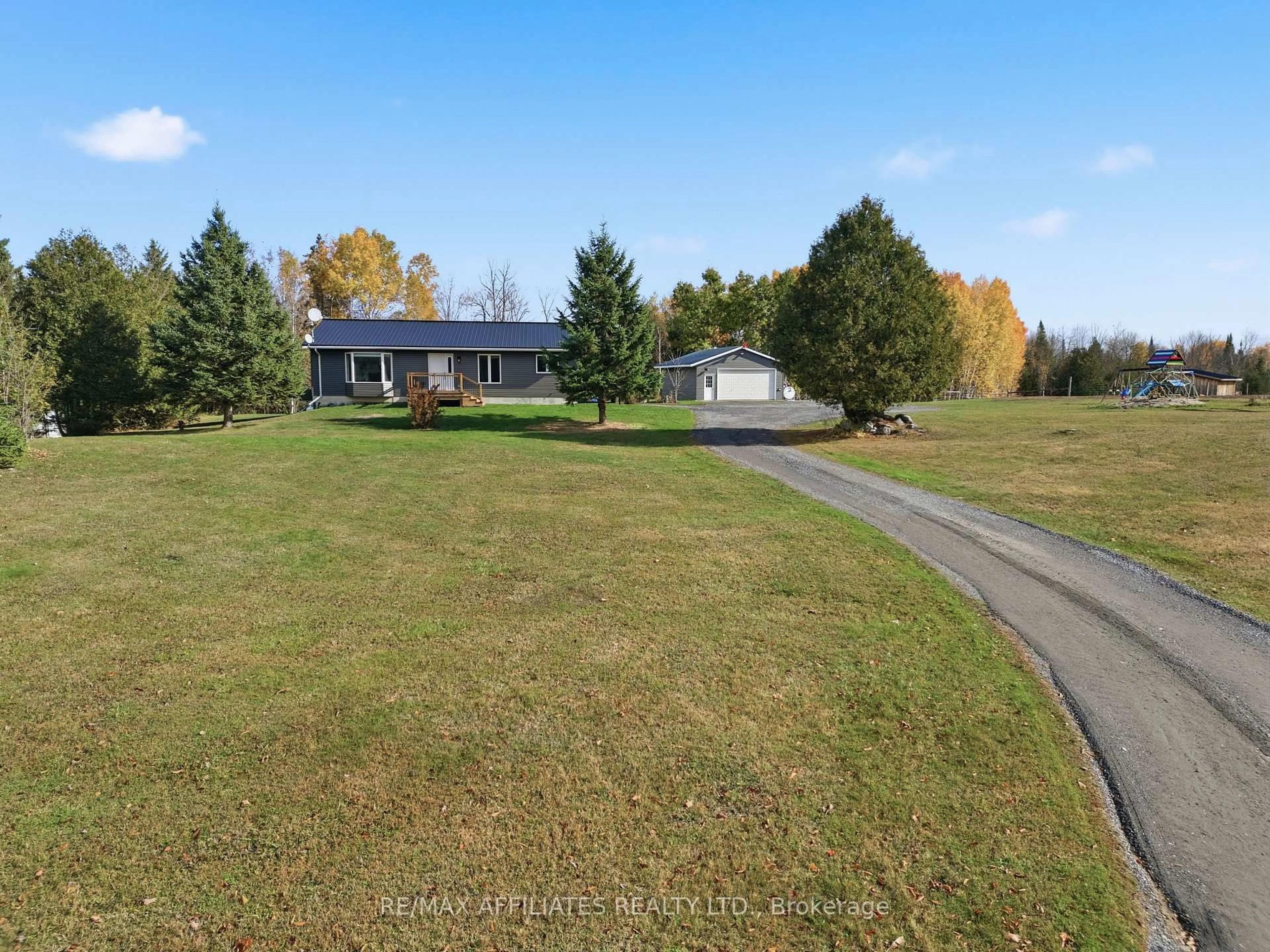A pic from outside/outdoor area/front of a property/back of a property/a pic from drone, unknown for 843 Ferguson Falls Rd, Carleton Place Ontario K7C 0C5