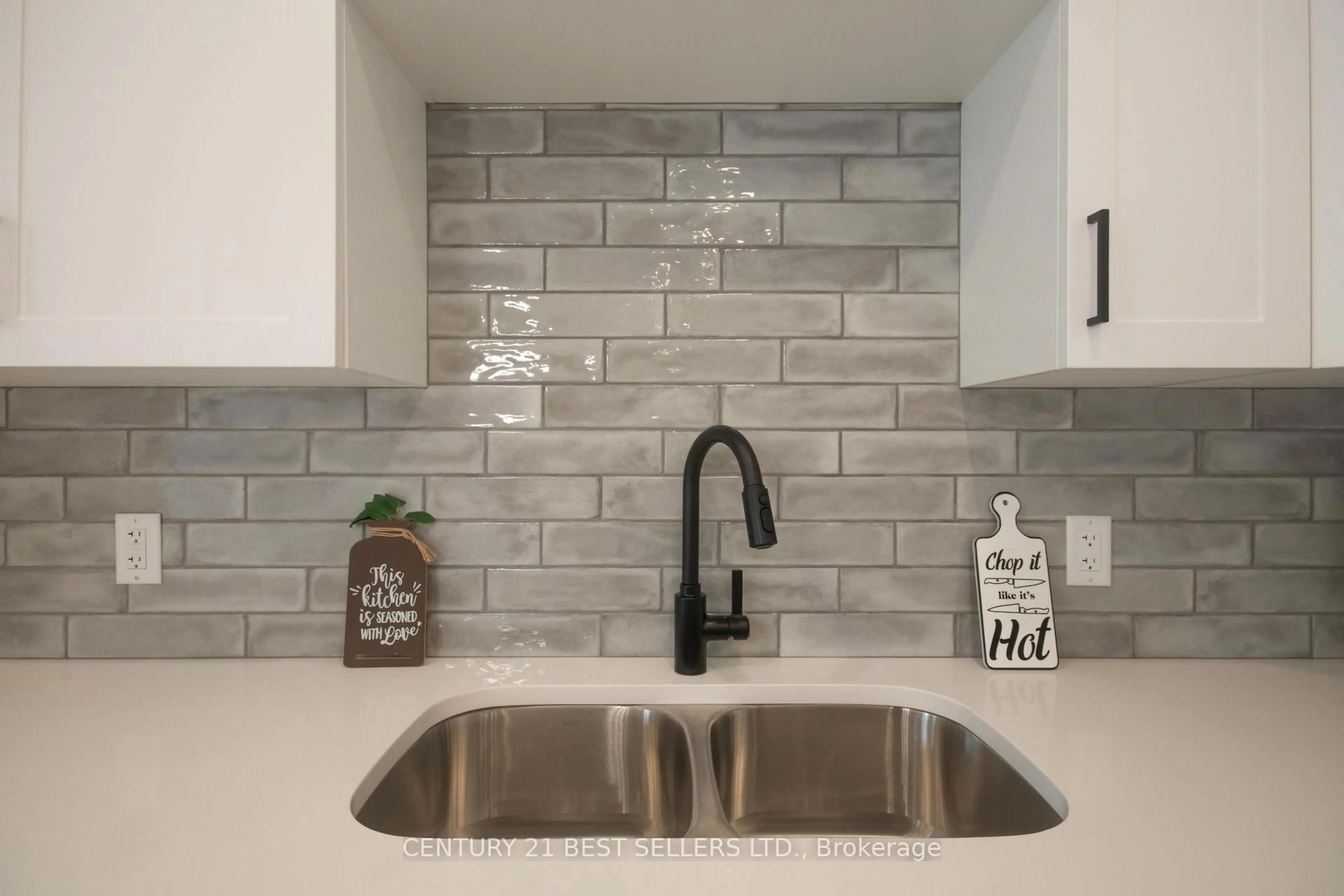 Contemporary kitchen, ceramic/tile floor for 79 Buchanan Ave, Prince Edward County Ontario K0K 2T0