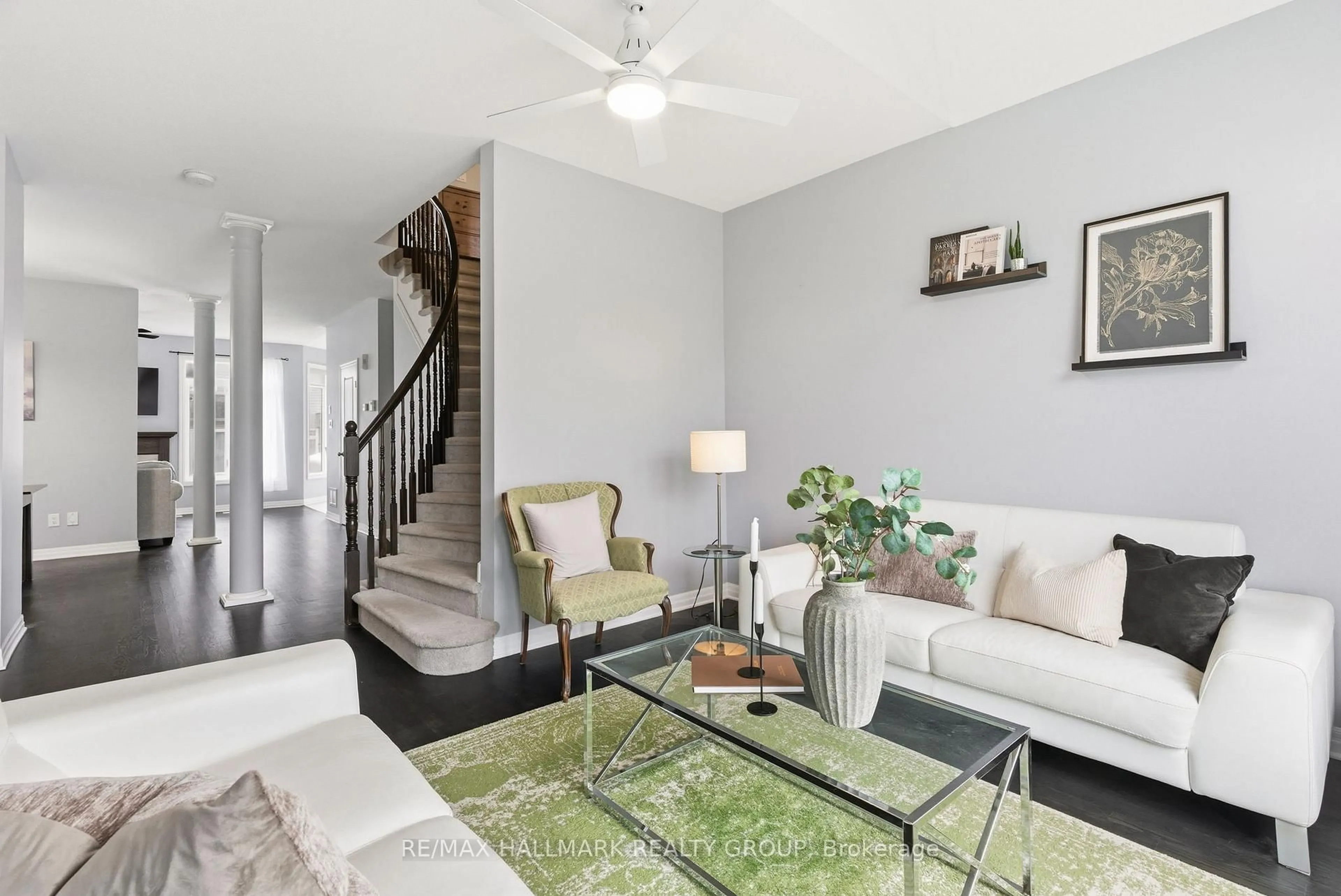 Living room with furniture, unknown for 677 SUNBURST St, Ottawa Ontario K1T 0L2