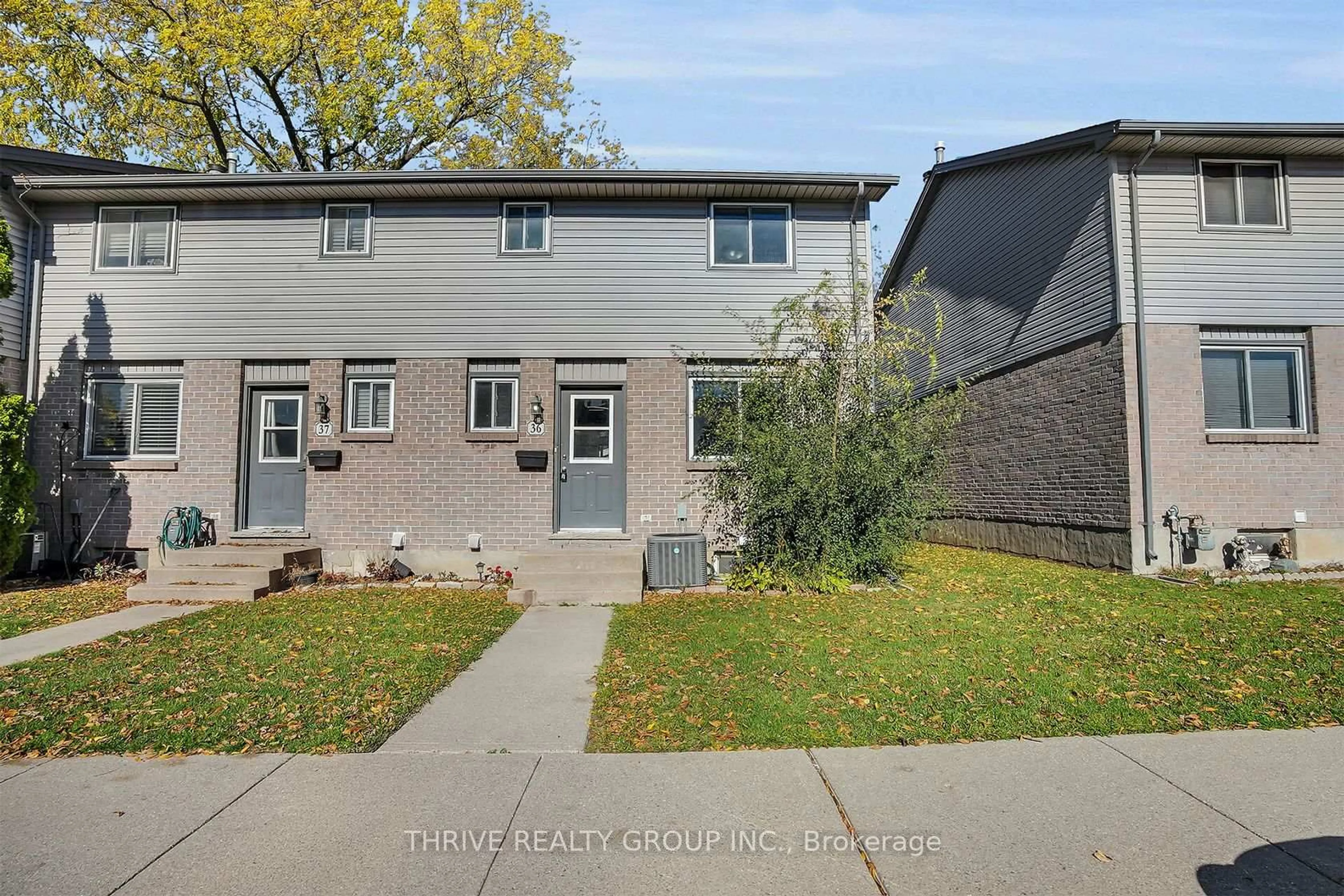 Home with vinyl exterior material, street for 490 Third St #36, London East Ontario N5V 4A2