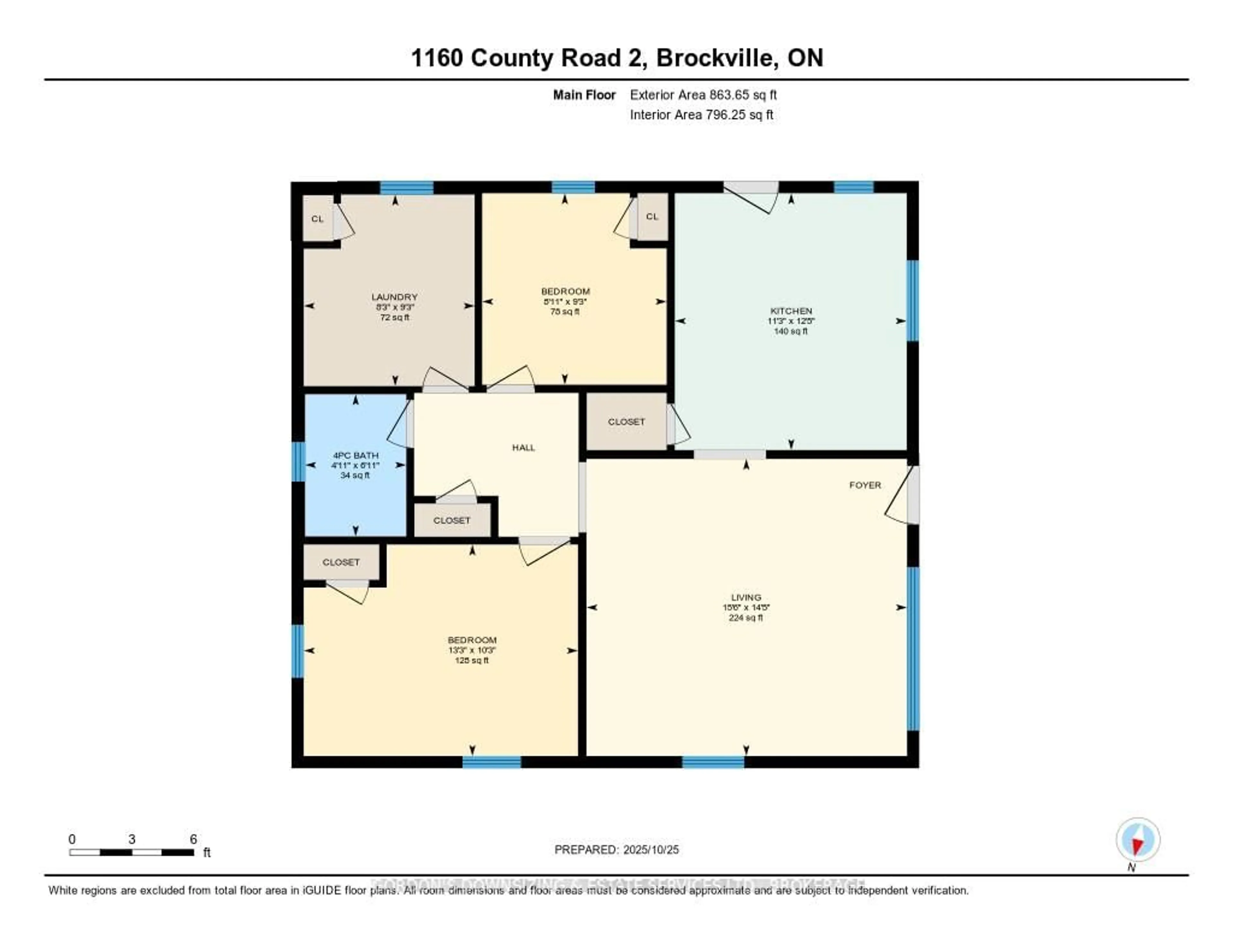 Floor plan for 1160 County 2 Rd, Elizabethtown-Kitley Ontario K6V 5T3
