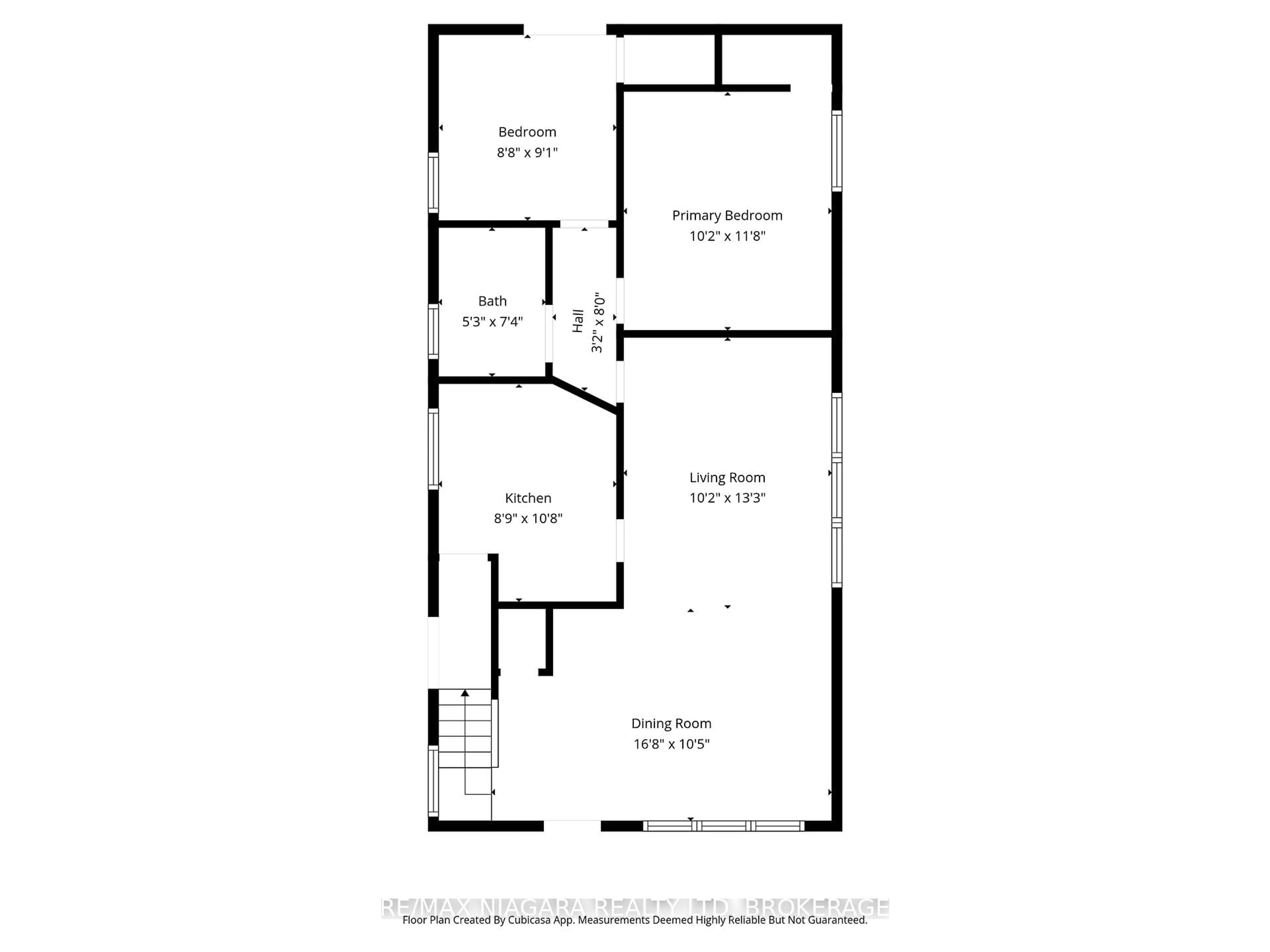 Floor plan for 239 Bowen Rd, Fort Erie Ontario L2A 2Y6