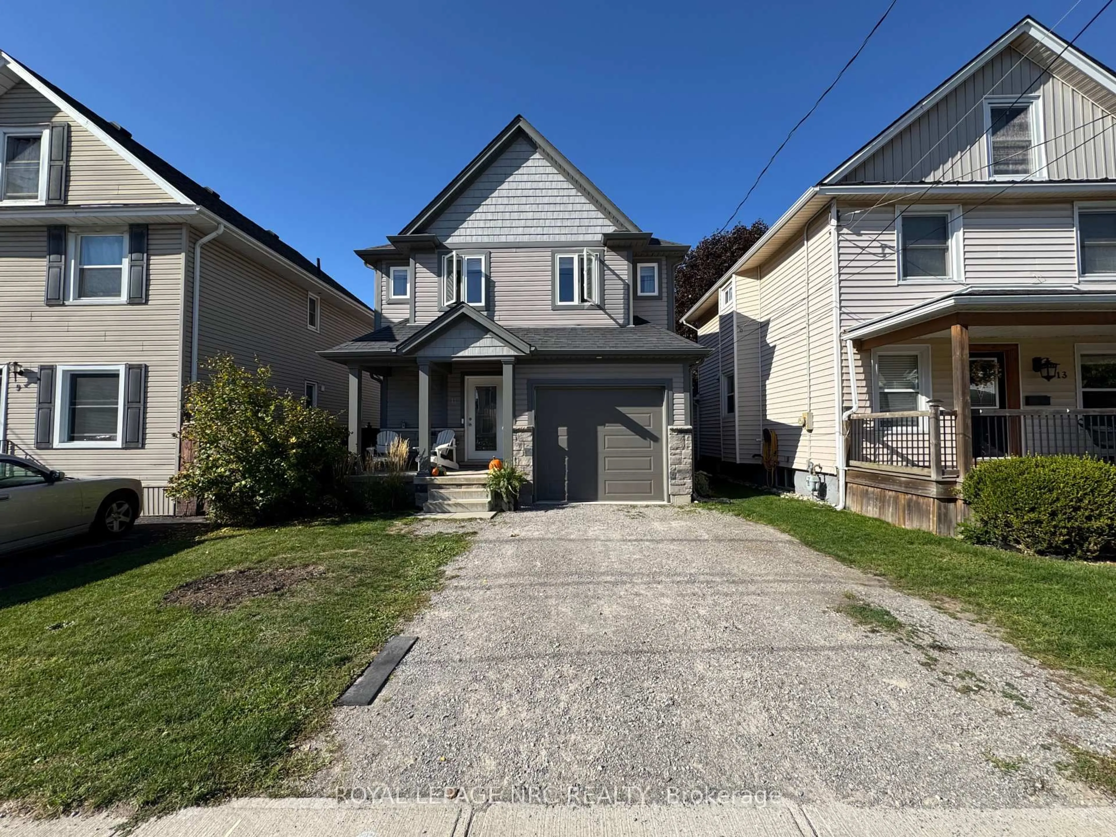 A pic from outside/outdoor area/front of a property/back of a property/a pic from drone, street for 11 Violet St, St. Catharines Ontario L2S 2X1